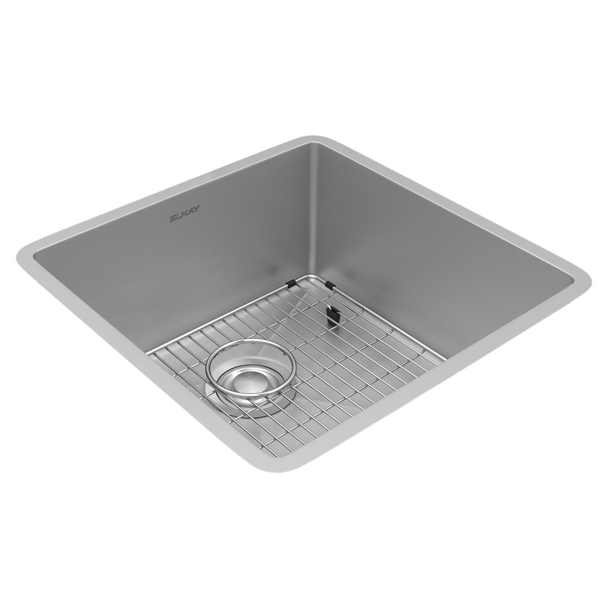 Elkay ELUH311810PD Lustertone Classic Double Bowl Undermount Stainless Steel Sink with Perfect Drain