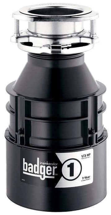 InSinkErator Badger 1 1/3 HP Garbage Disposer