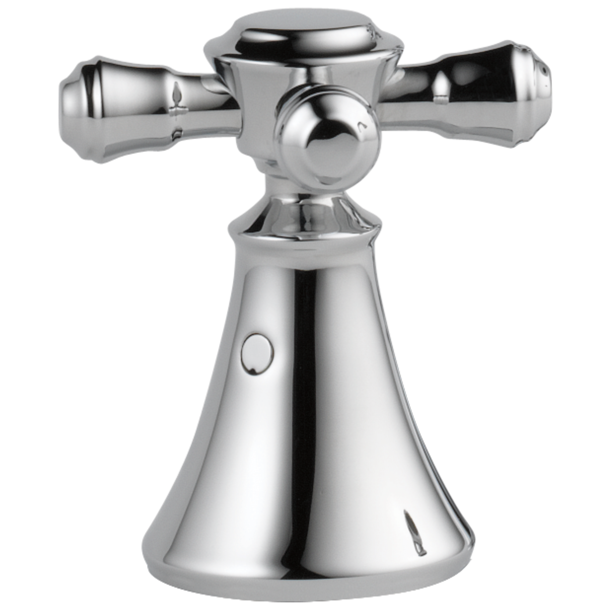 Delta H295 Cassidy Metal Cross Handle Set - Deck Mount Bathroom and Bidet