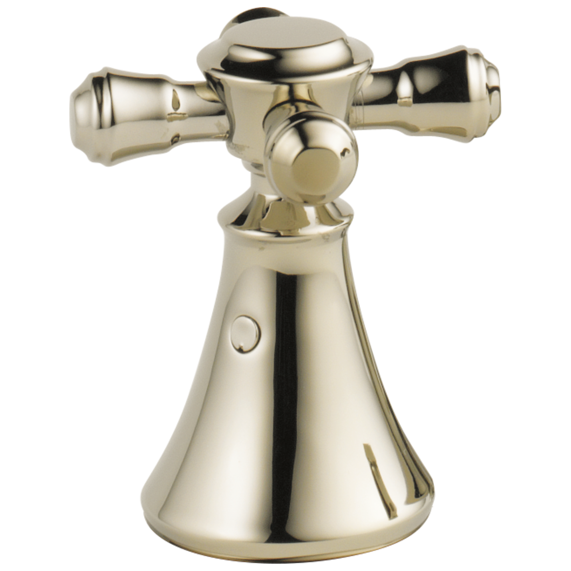 Delta H295 Cassidy Metal Cross Handle Set - Deck Mount Bathroom and Bidet