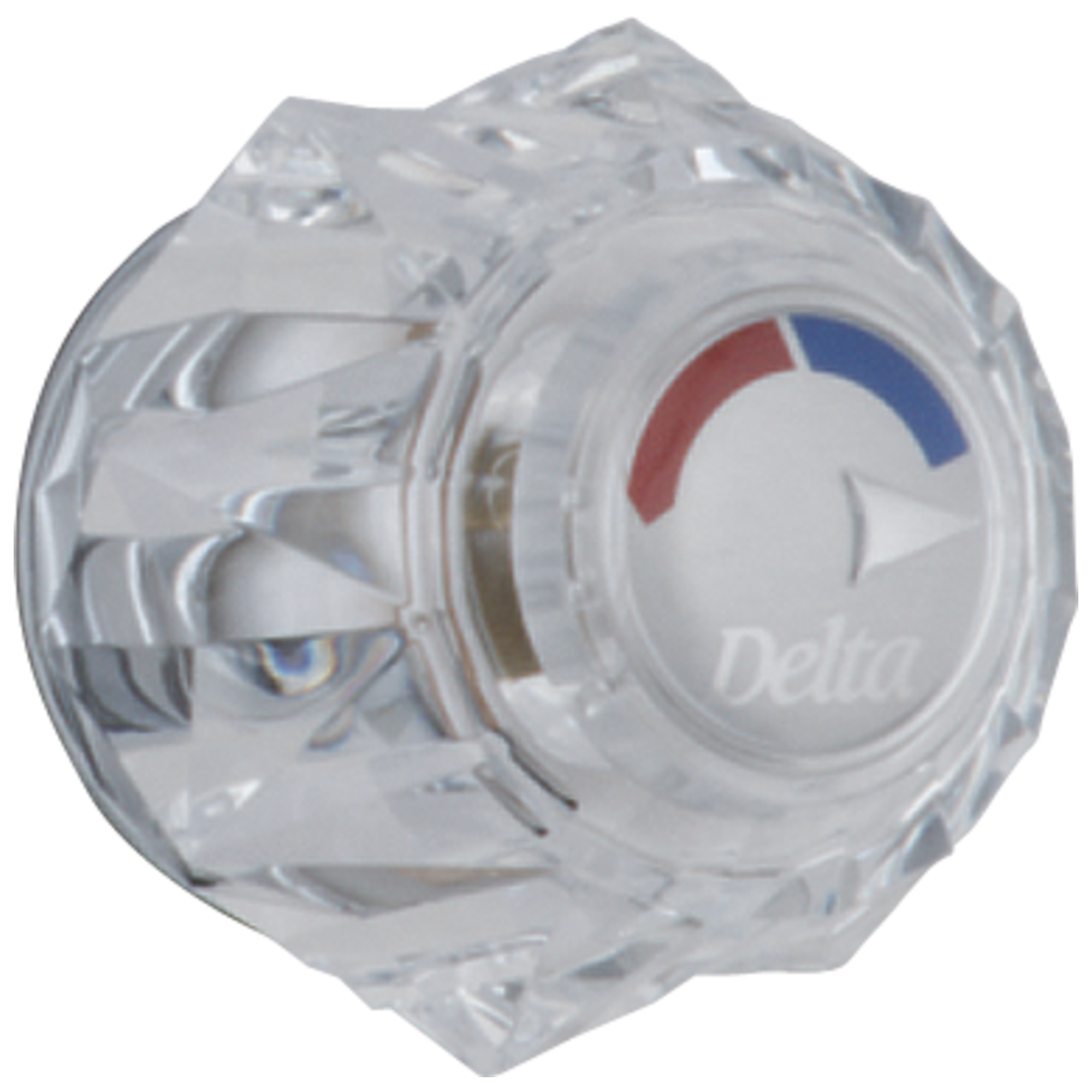 Delta H71 Clear Knob Handle Kit - Tub and Shower