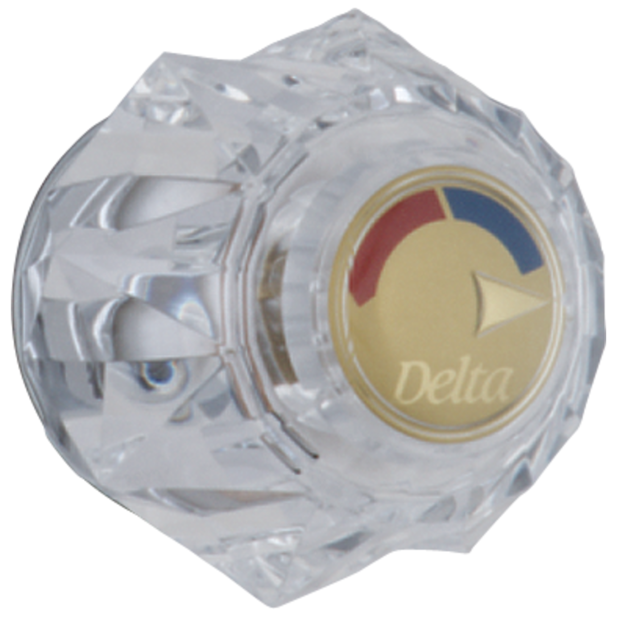 Delta H71 Clear Knob Handle Kit - Tub and Shower