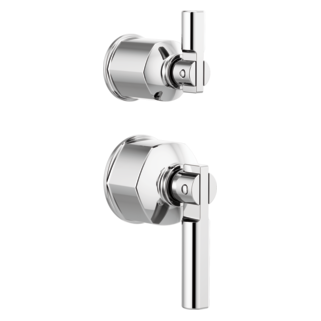 Brizo Invari: Pressure Balance Valve with Diverter Trim Handle Kit - Lever