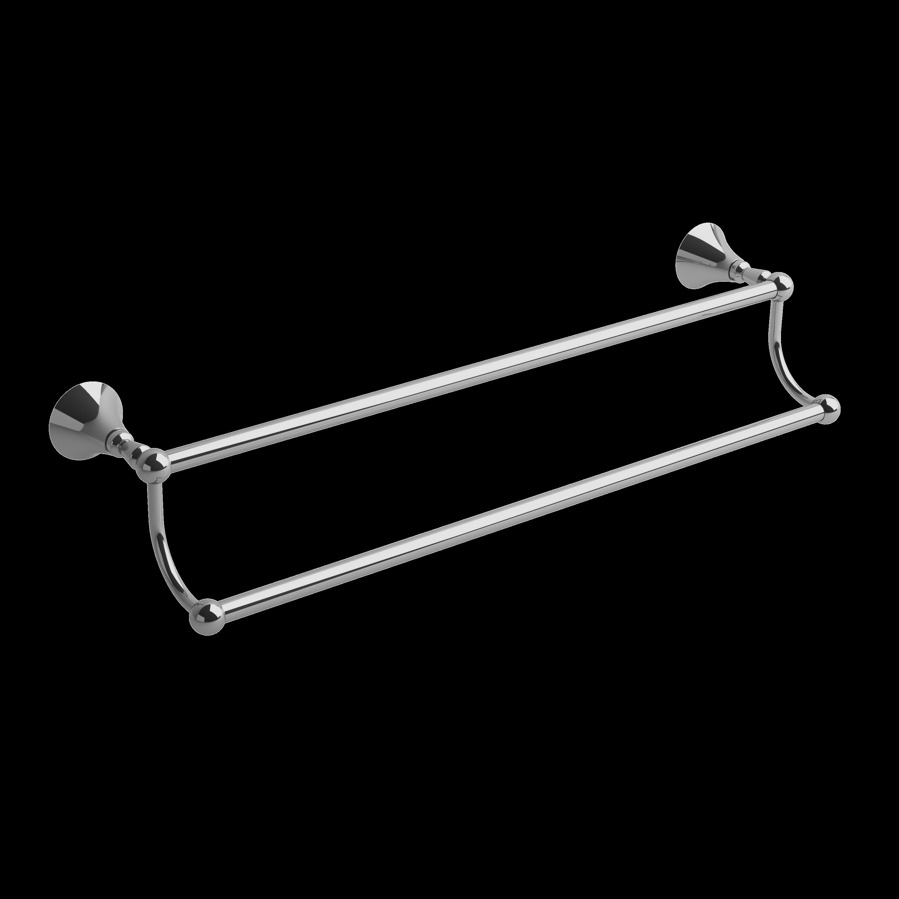 Riobel HU6 Hudson Double 24" Towel Bar