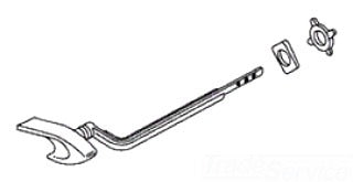 KOHLER K-87115-CP Trip Lever Service Kit-Left