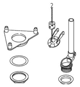 KOHLER K-1015139 Flush Valve Kit