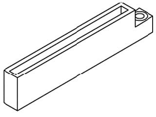 KOHLER K-1006058-CP Bracket, Side Lite B.L./T.R.