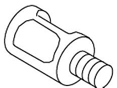 KOHLER K-22126 Plunger, Hot