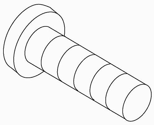 KOHLER K-31490 Screw 8-32 X .5