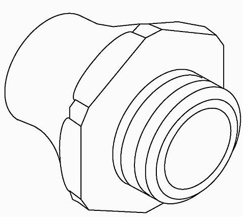 KOHLER K-34166 Kohler Packnut (Rough)