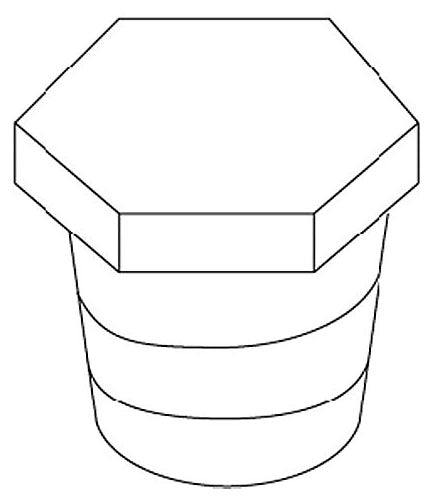 KOHLER K-35622-RP Plug, Standard, 3/8 Ip