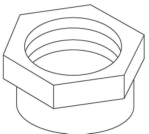 KOHLER K-50832-CP Nut