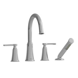 Rohl MMRD12XCBK Tub Filler And Hand Shower