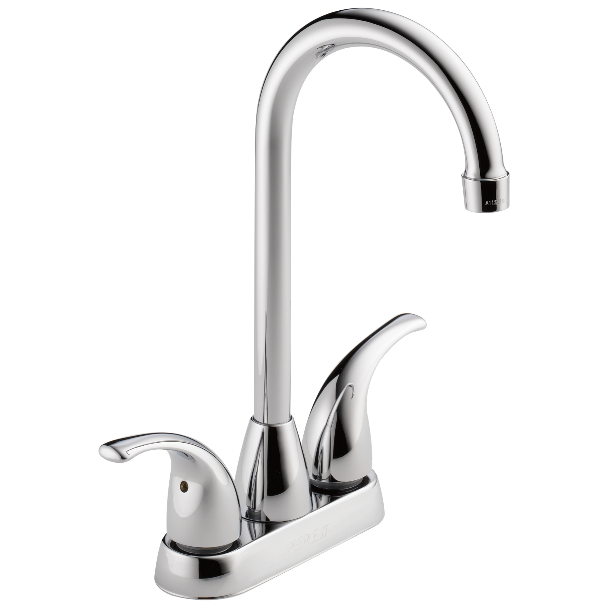 Delta P288LF Tunbridge Bar Faucet Center Set with Double Ergonomic Blade Handles