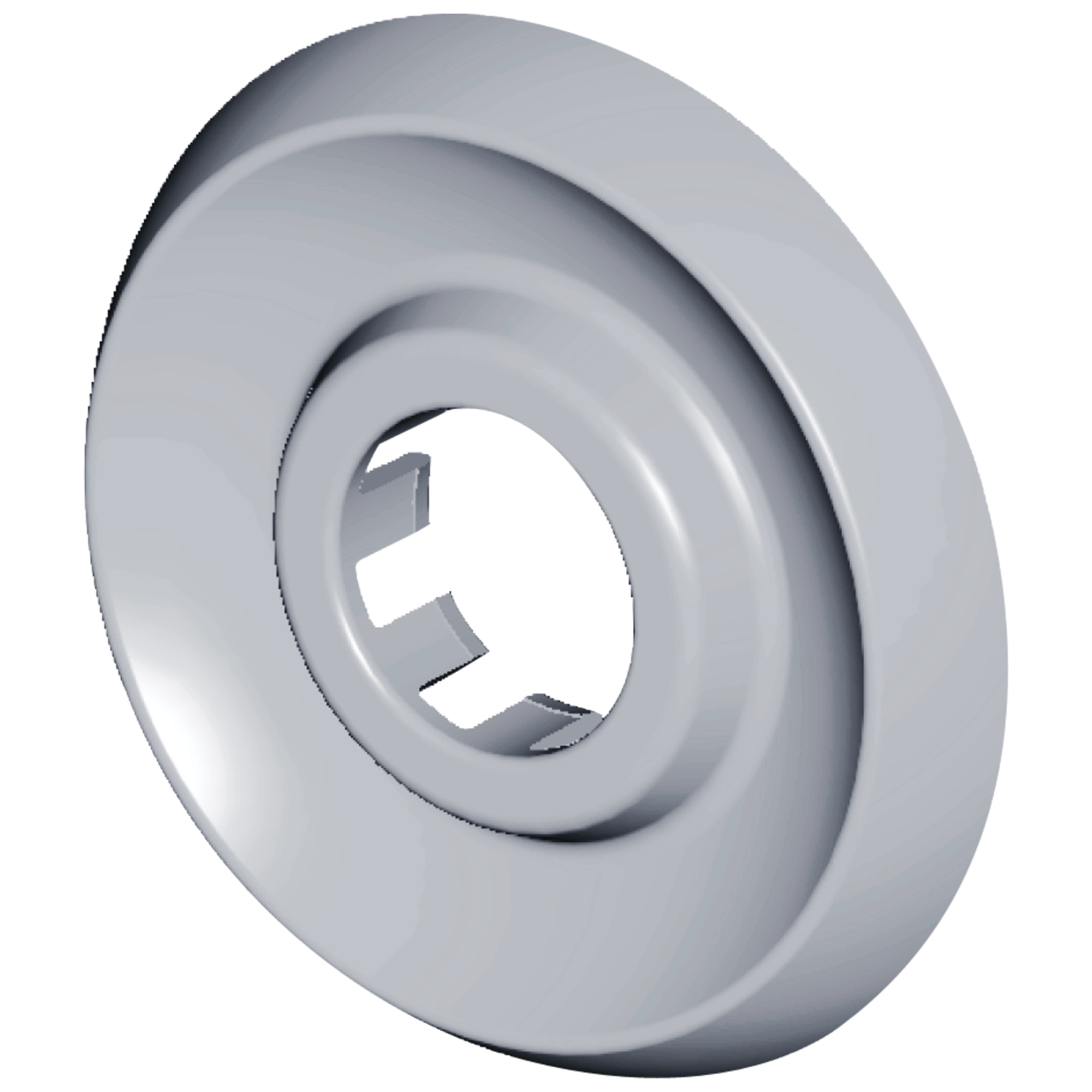 Delta RP10800 Escutcheon - Round - 2 and 3H Tub and Shower