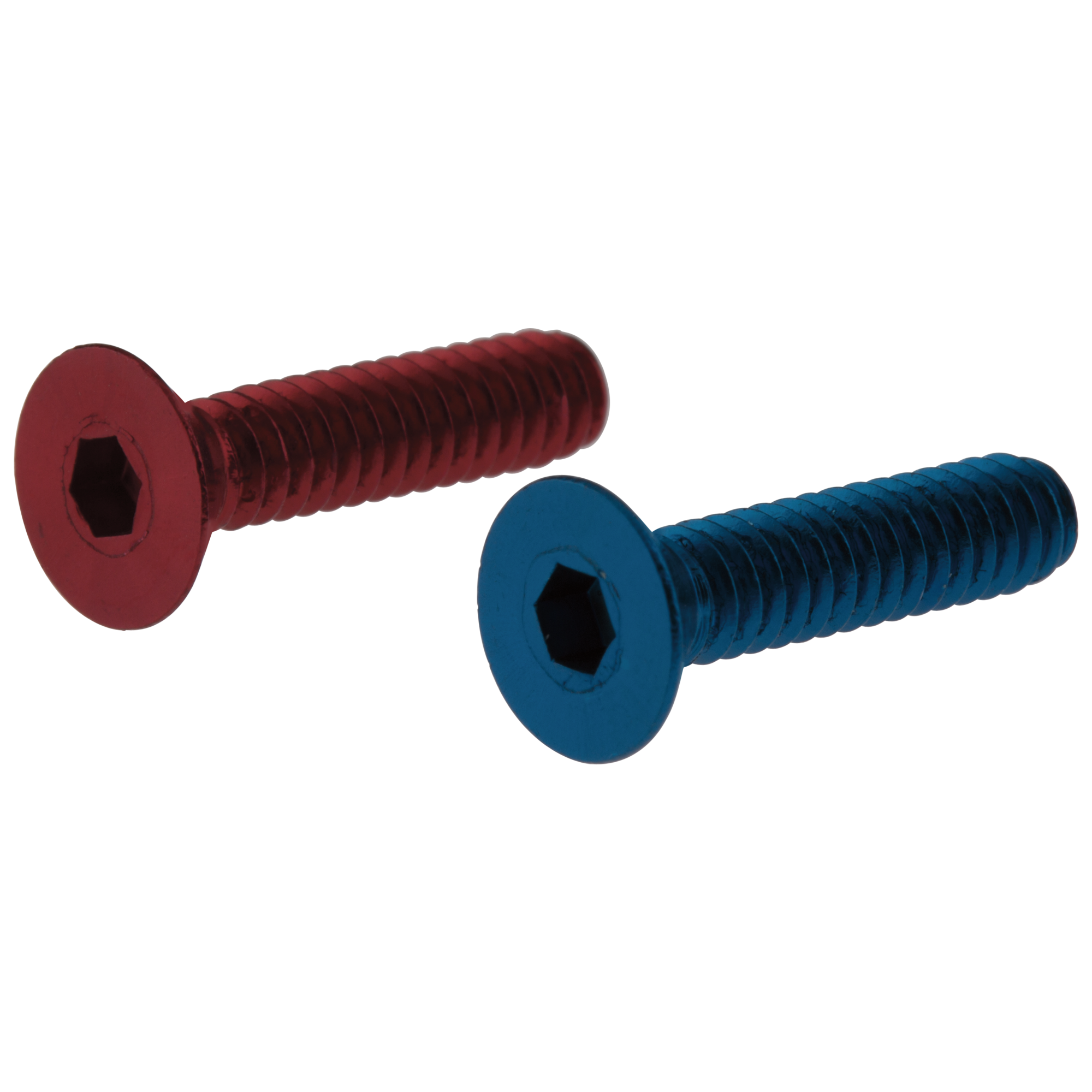 Delta RP12490 Screws - Pair - Red and Blue