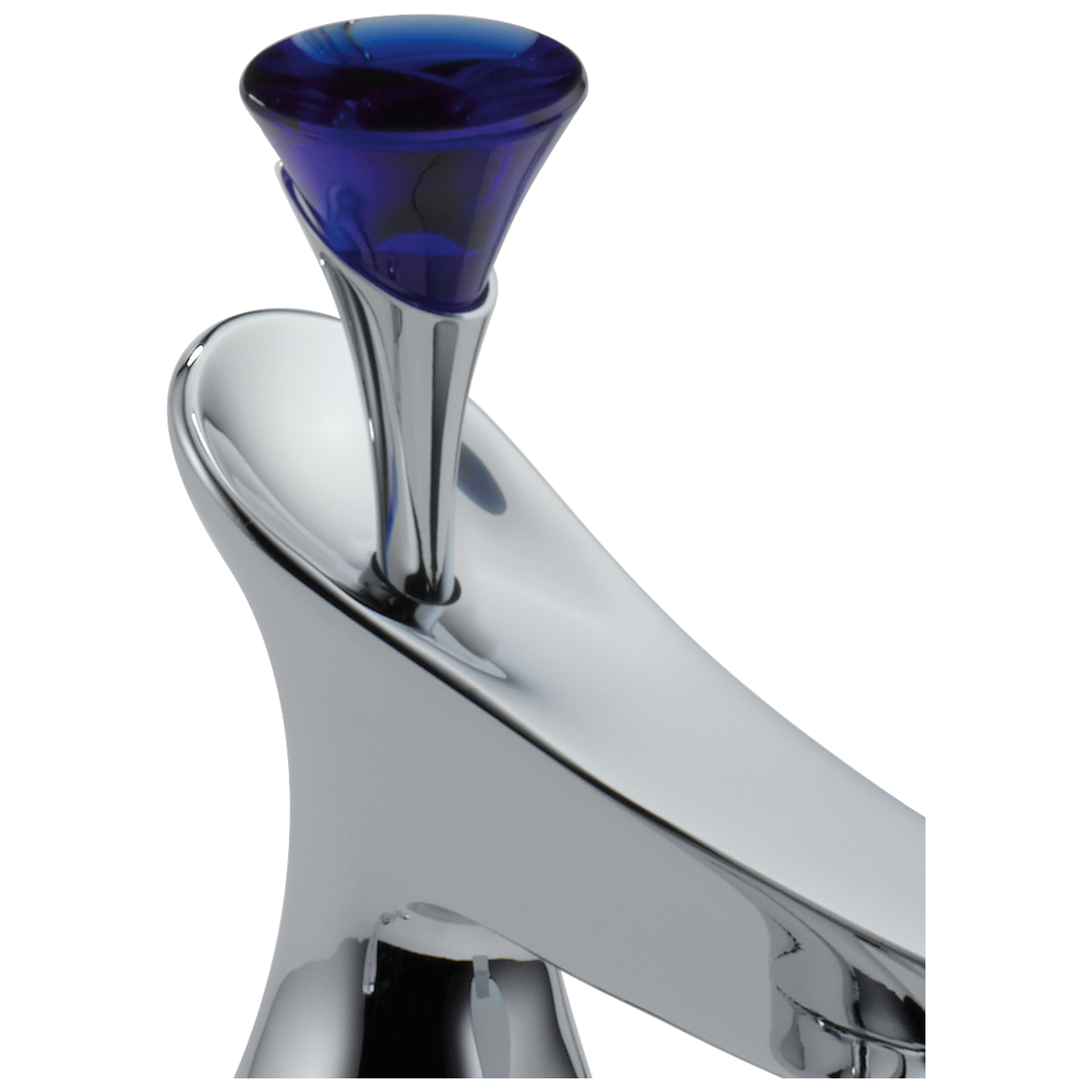 Brizo RSVP: Blue Glass Finial - Widespread