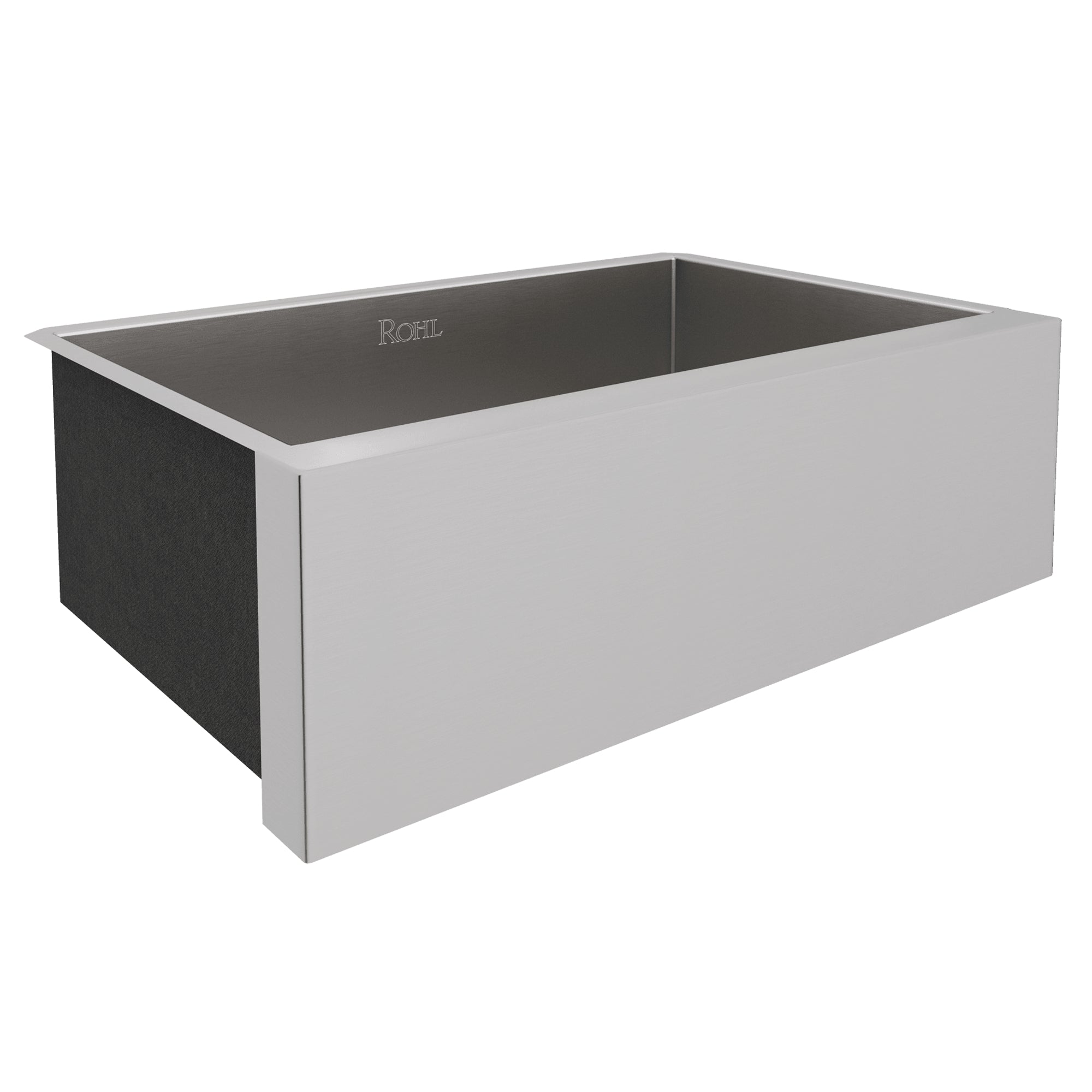 ROHL RSA3018 Proscenio 30" Single Bowl Apron Front Stainless Steel Kitchen Sink