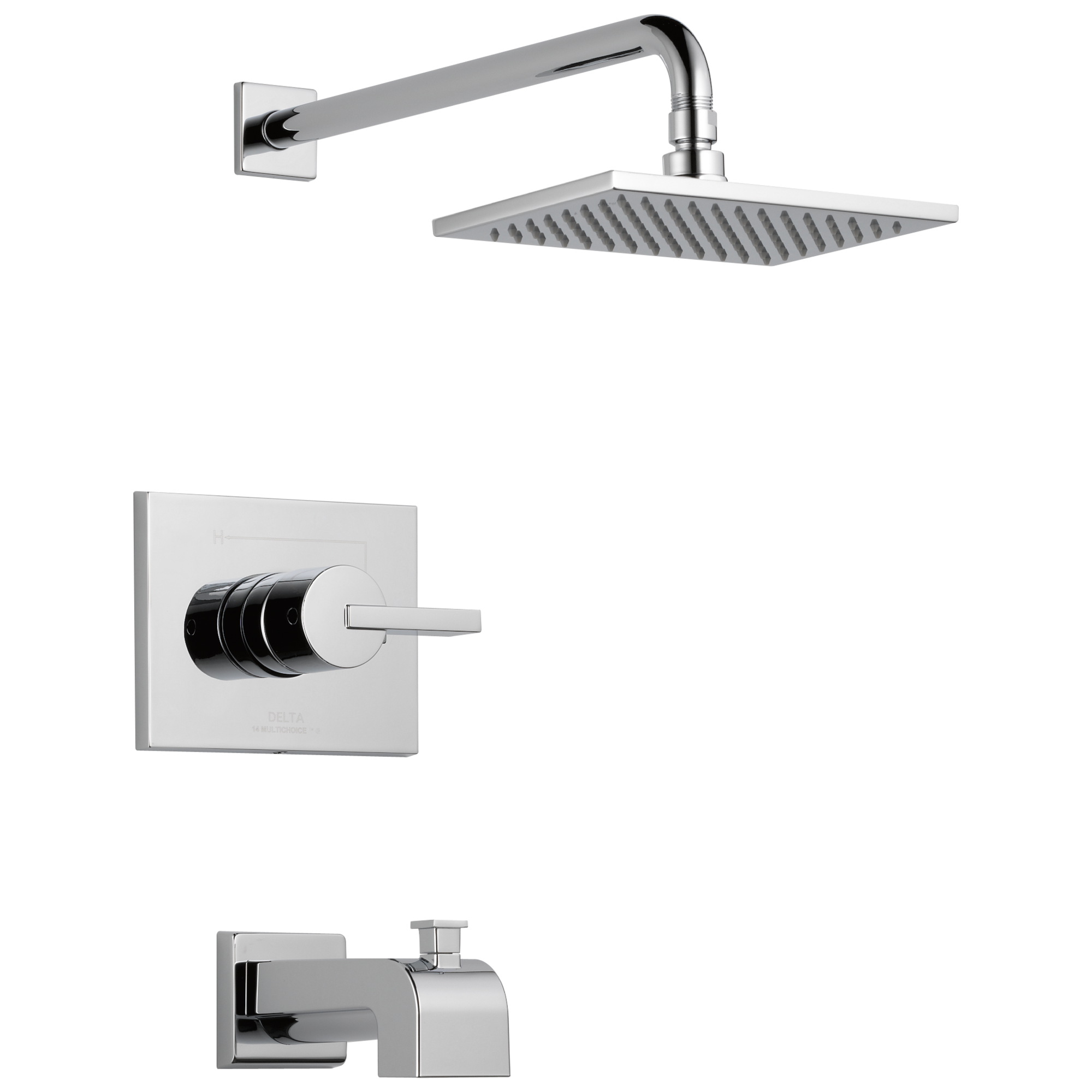 Delta T14453-WE Vero Monitor 14 Series Tub and Shower Trim - WE