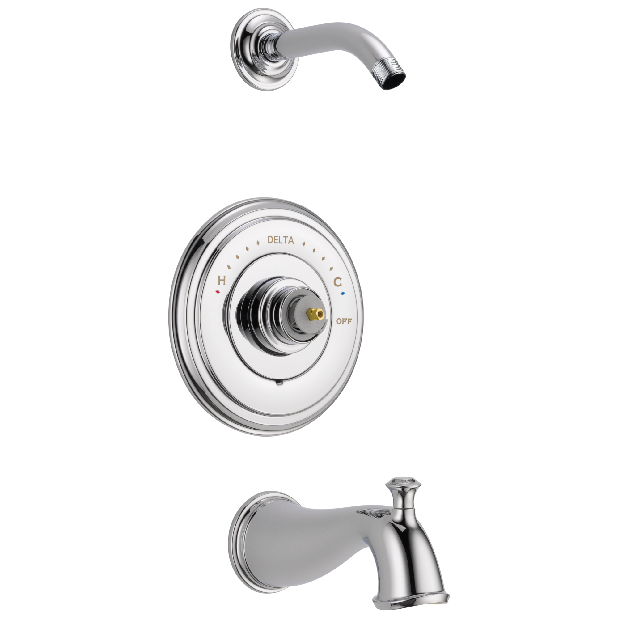 Delta T14497-LHP-LHD Cassidy Monitor 14 Series Tub and Shower Trim - Less Handle - Less Head