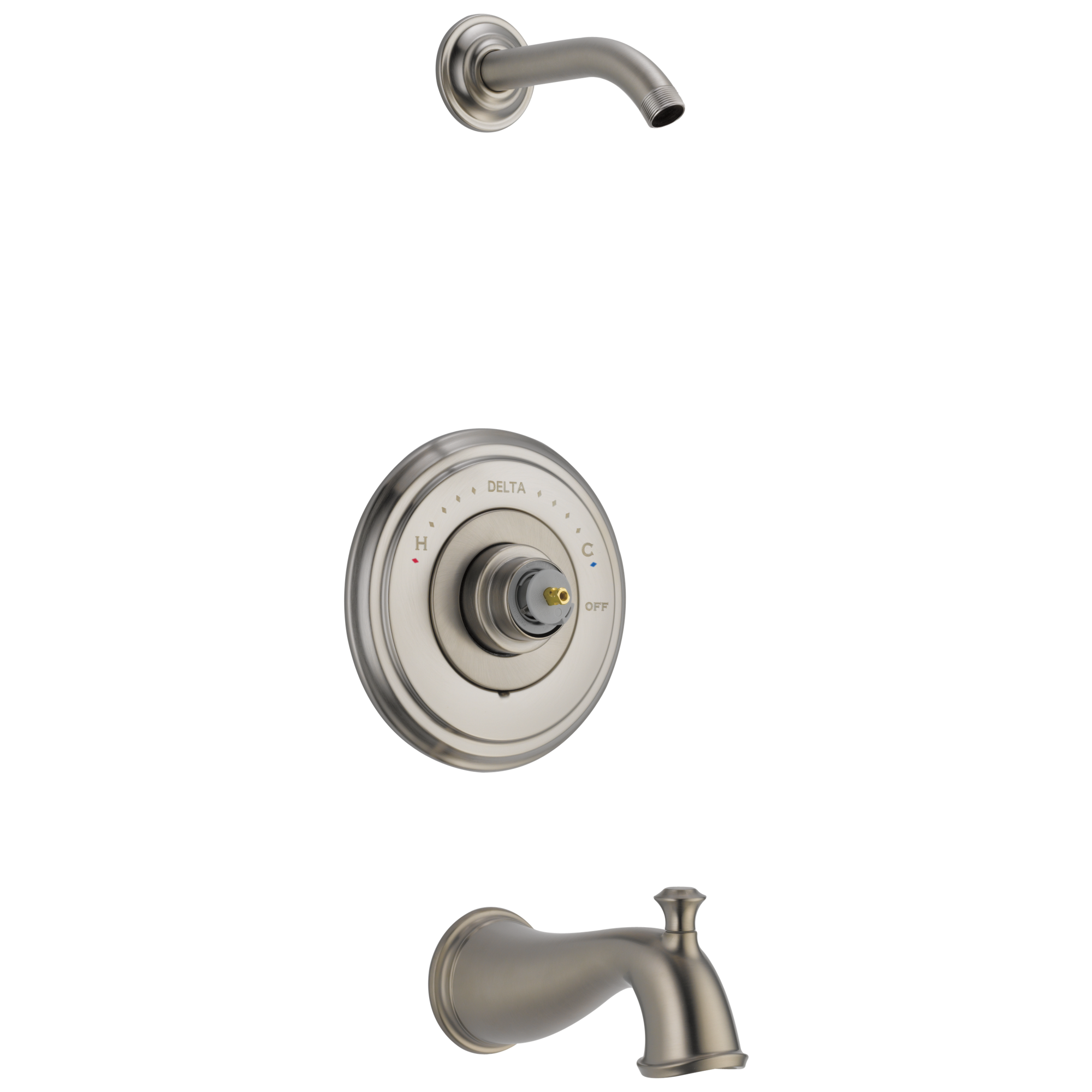 Delta T14497-LHP-LHD Cassidy Monitor 14 Series Tub and Shower Trim - Less Handle - Less Head