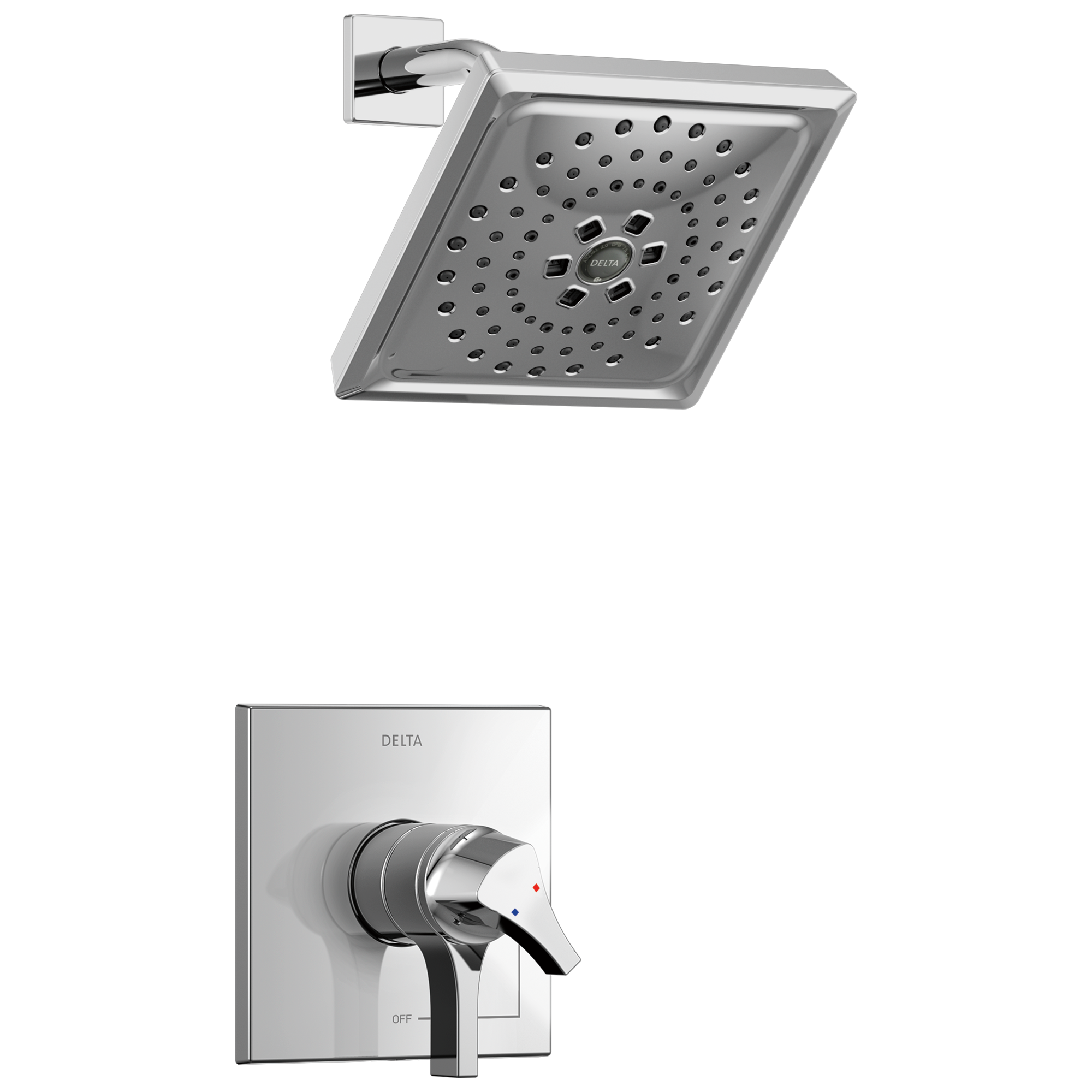 Delta T17274 Zura Monitor 17 Series H2Okinetic Shower Trim