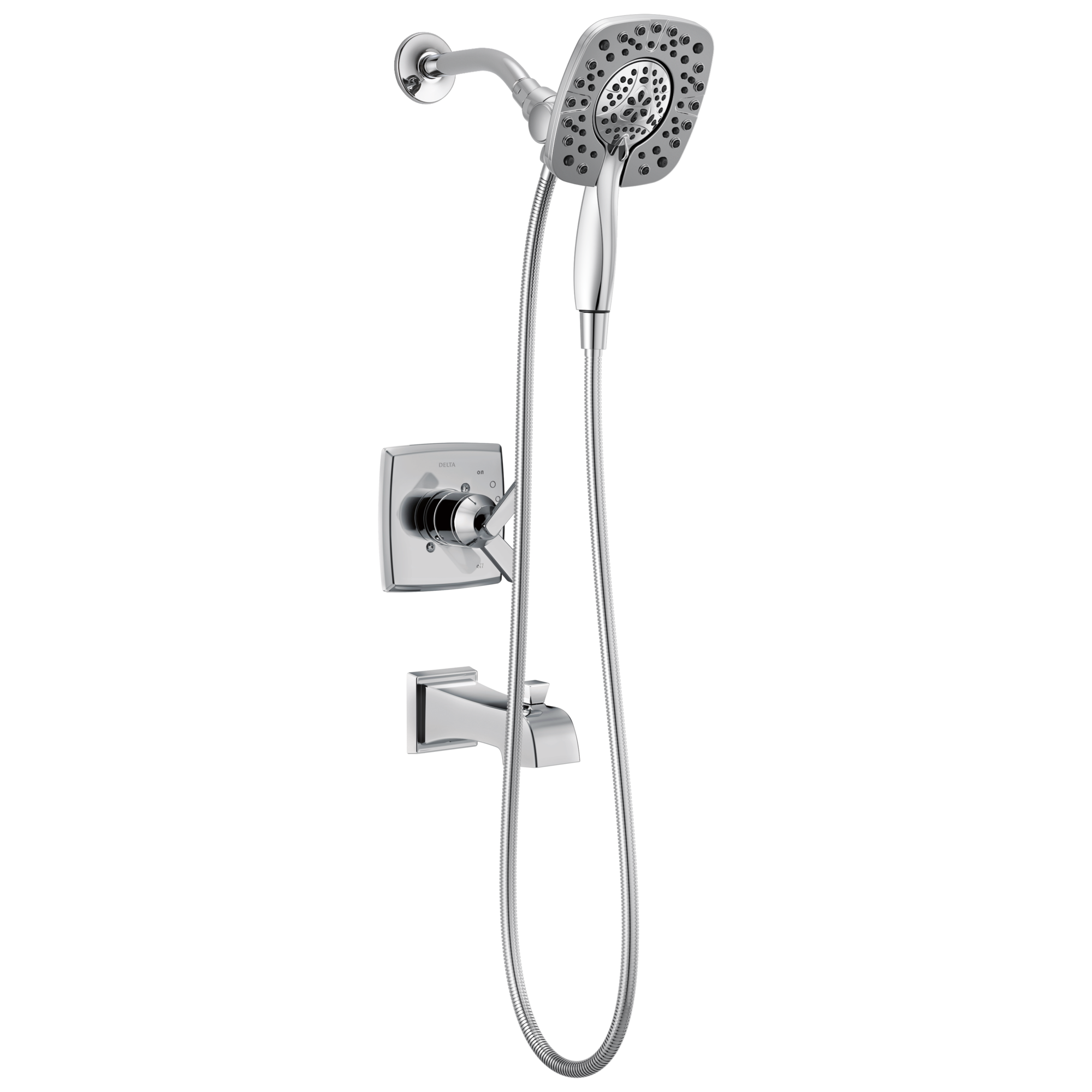 Delta T17464-I Ashlyn Monitor 17 Series Tub and Shower Trim with In2ition