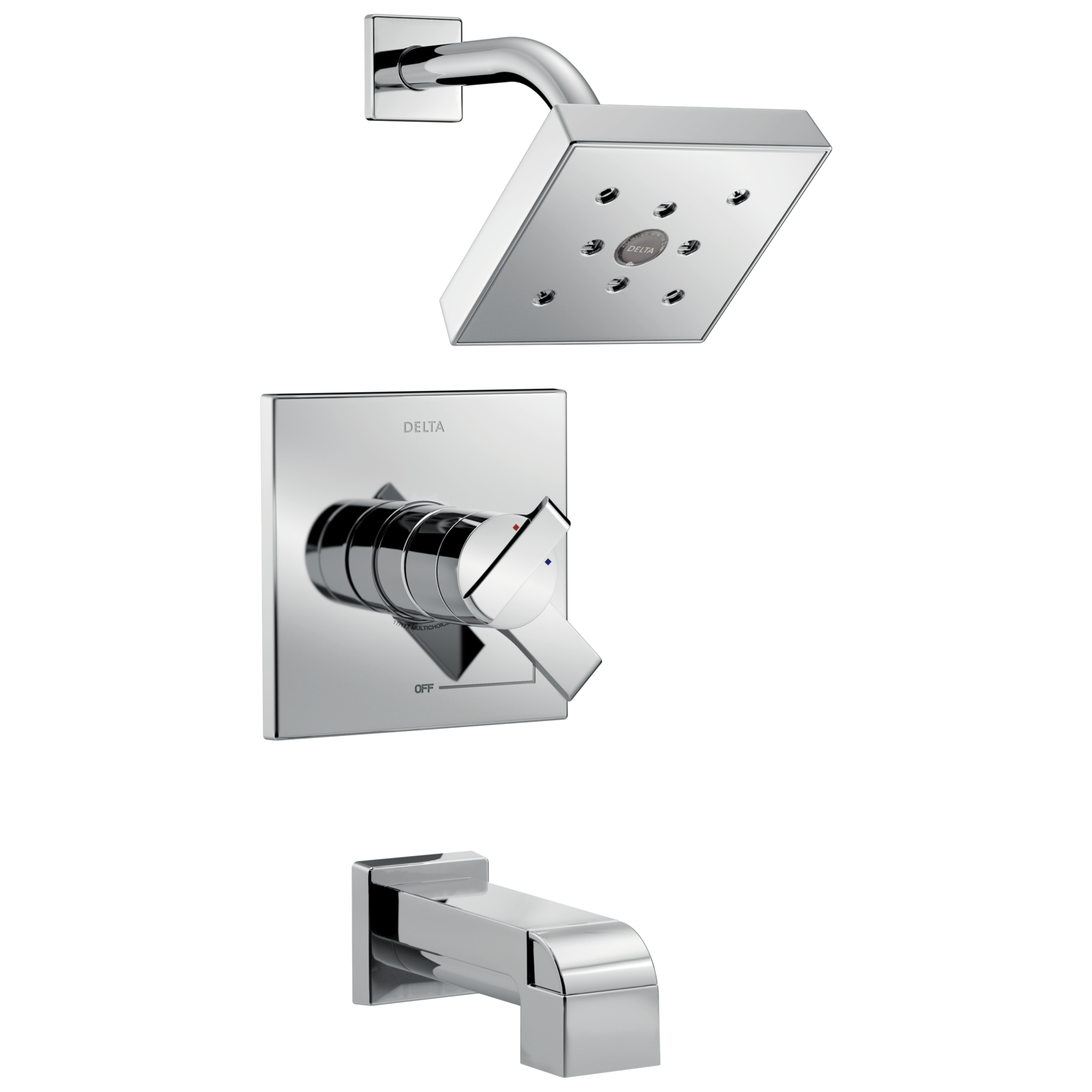 Delta T17467 Ara Monitor 17 Series H2Okinetic Tub and Shower Trim
