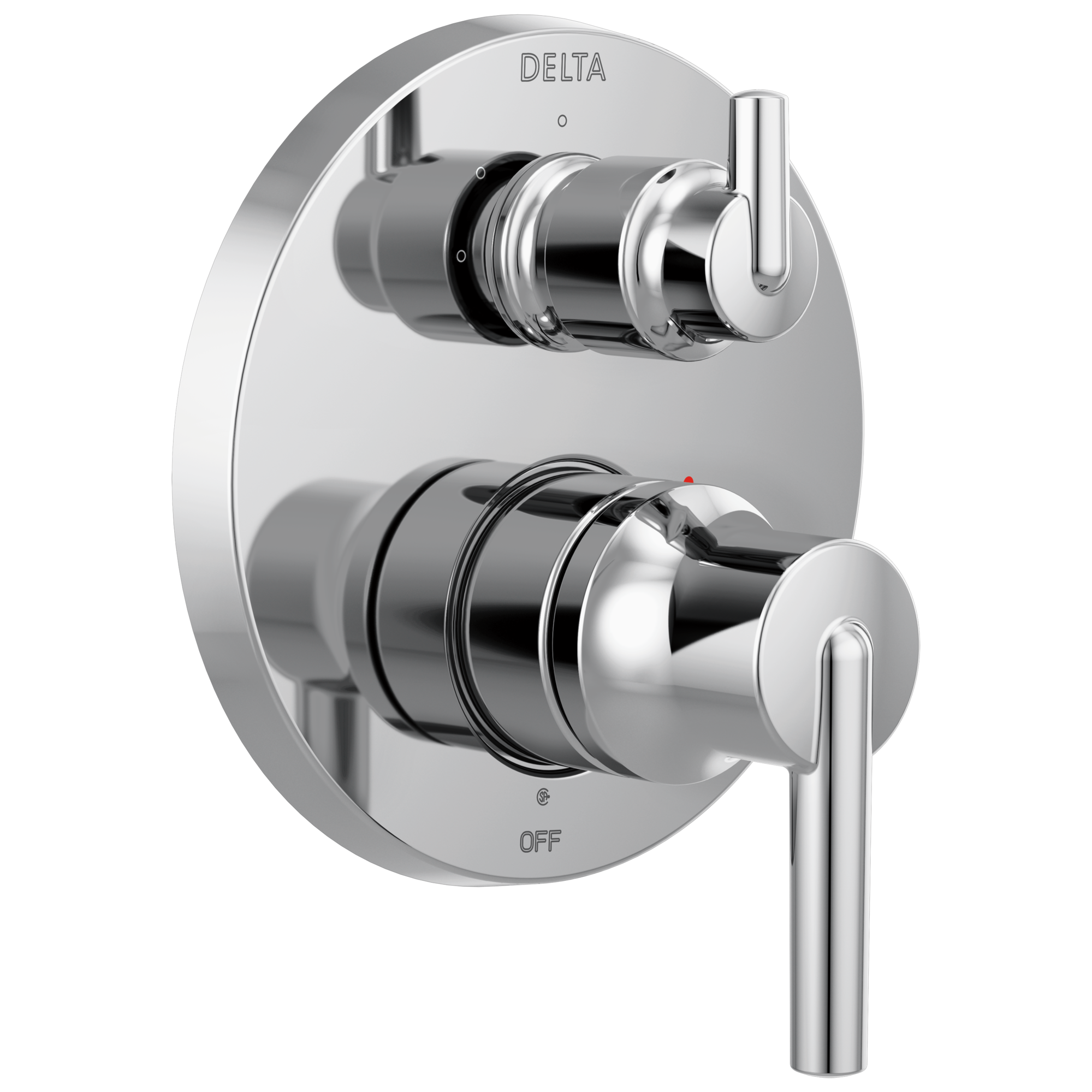 Delta T24859 Trinsic Contemporary Two Handle Monitor 14 Series Valve Trim with 3-Setting Integrated Diverter