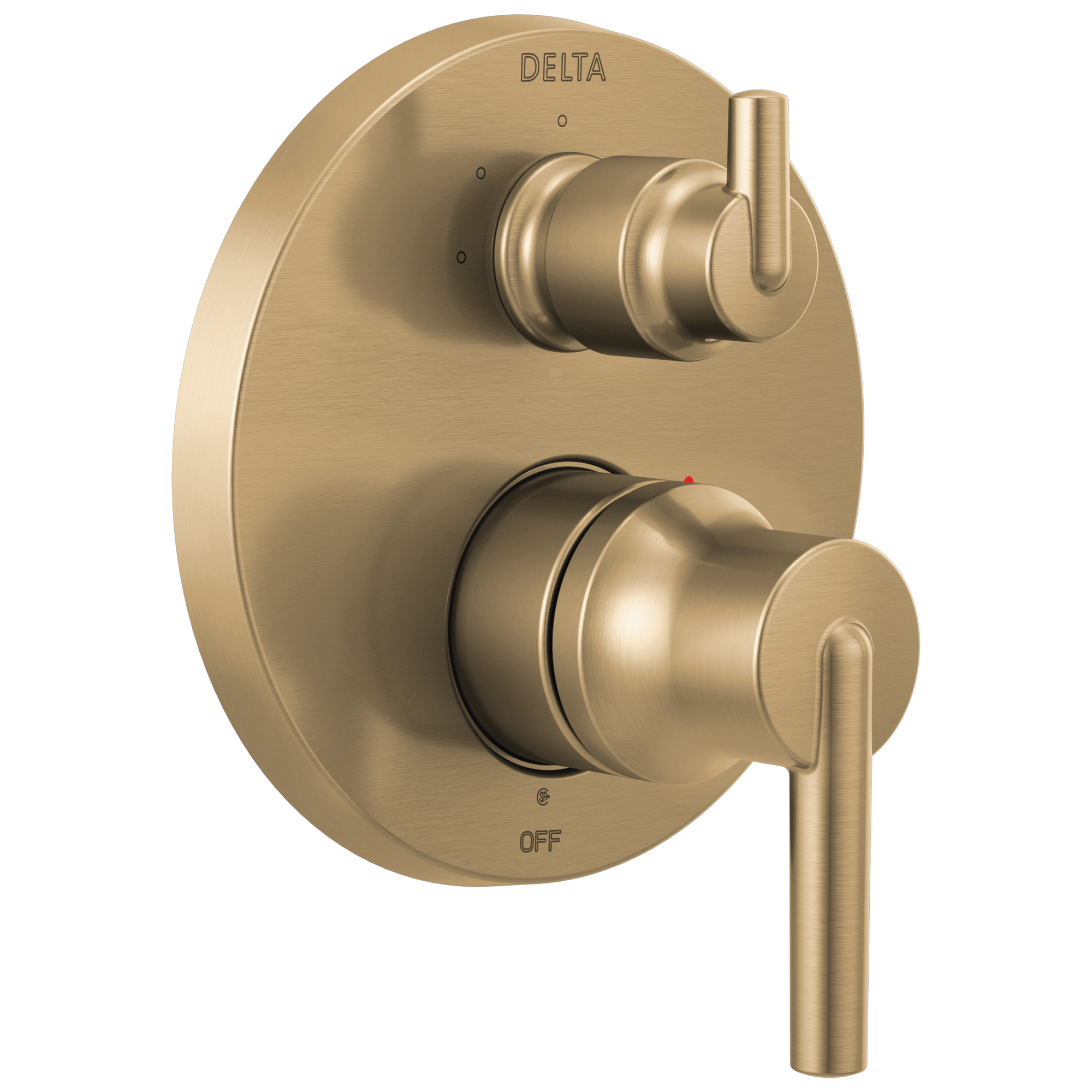 Delta Trinsic: Contemporary Monitor 14 Series Valve Trim with 3-Setting Integrated Diverter
