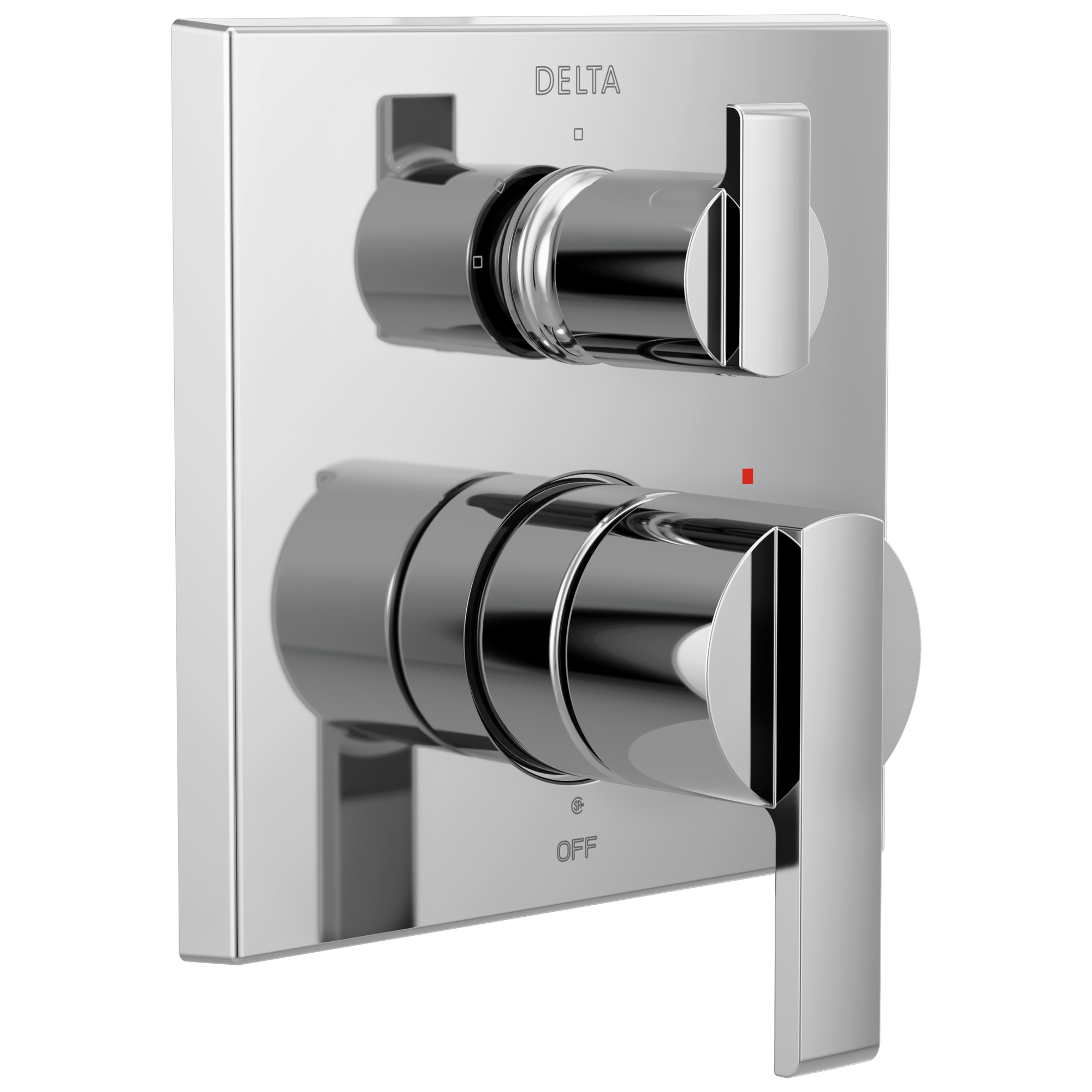 Delta T24867 Ara Angular Modern Monitor 14 Series Valve Trim with 3-Setting Integrated Diverter