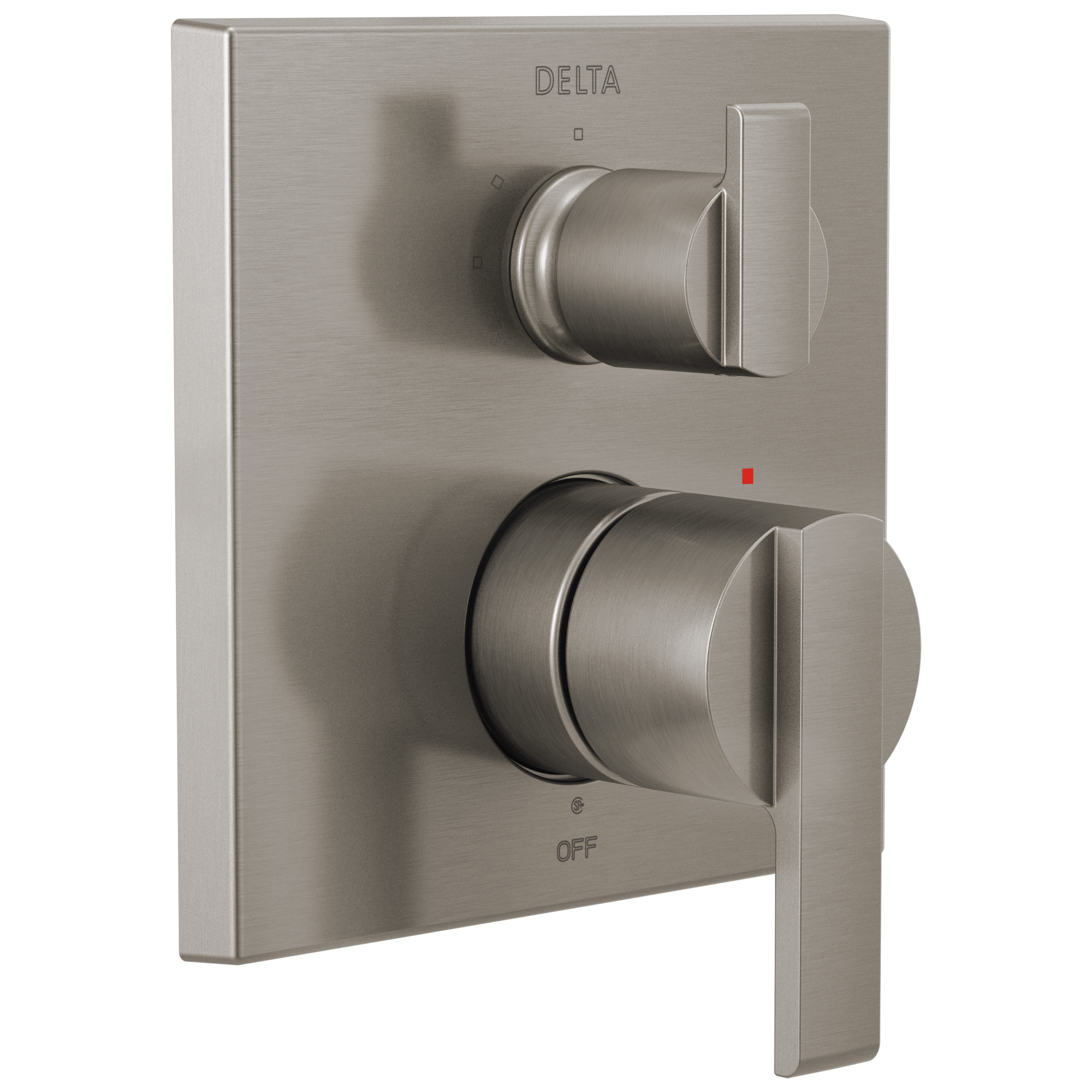 Delta T24867 Ara Angular Modern Monitor 14 Series Valve Trim with 3-Setting Integrated Diverter