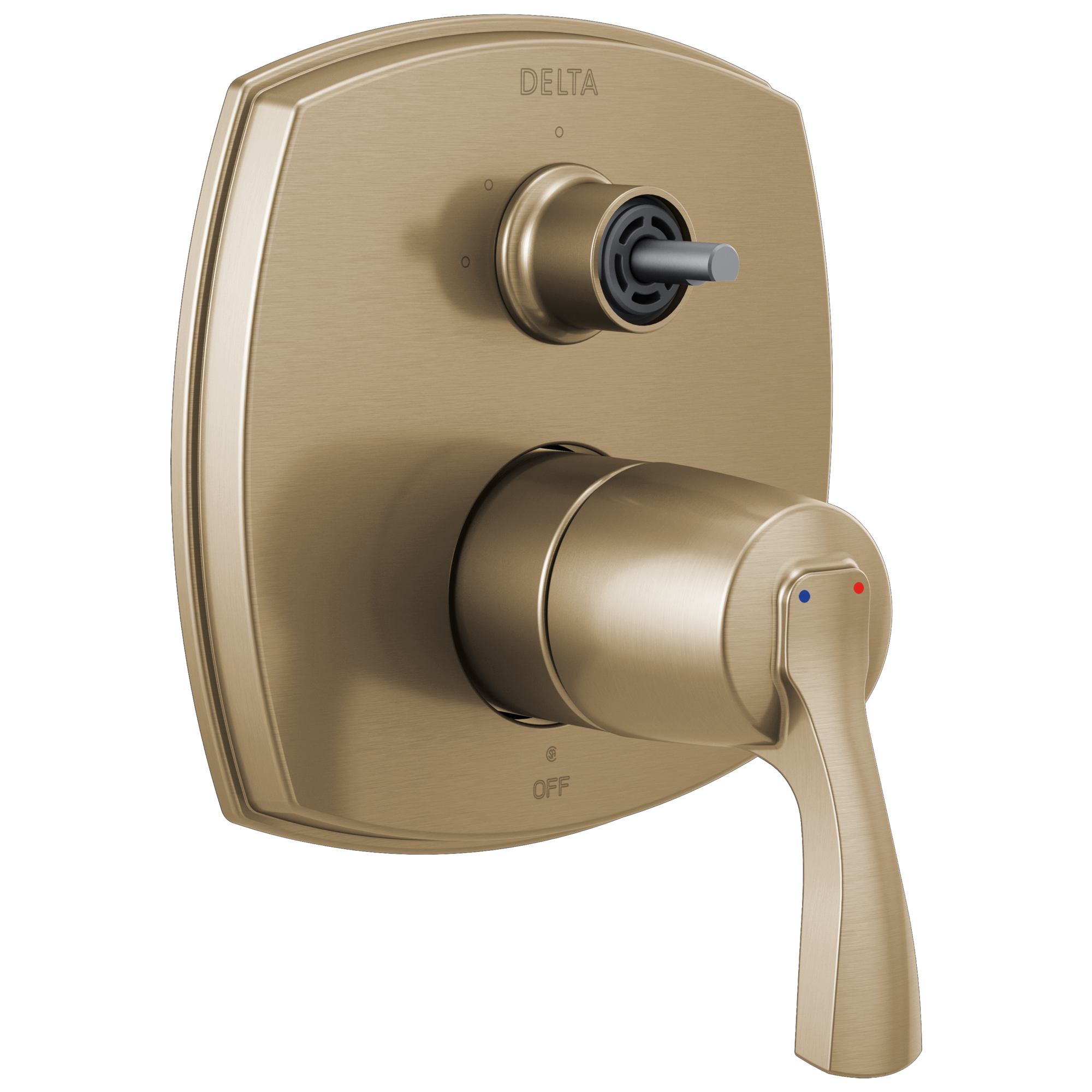 Delta T24876-LHP Stryke 14 Series Integrated Diverter Trim with Three Function Diverter Less Diverter Handle