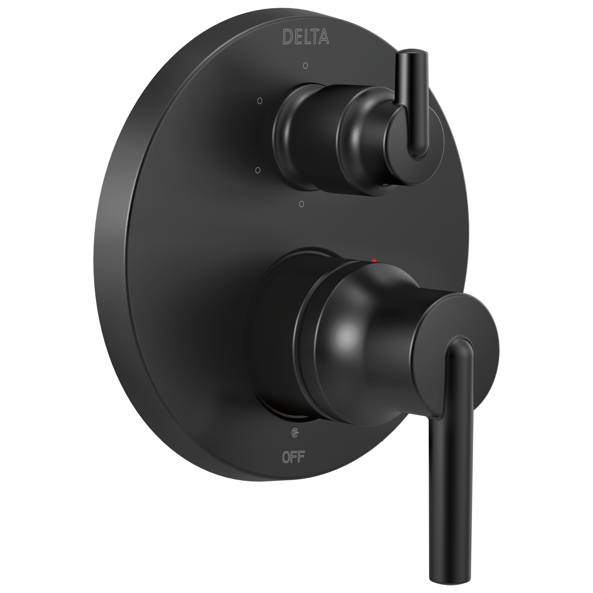 Delta Trinsic: Contemporary Monitor 14 Series Valve Trim with 6-Setting Integrated Diverter