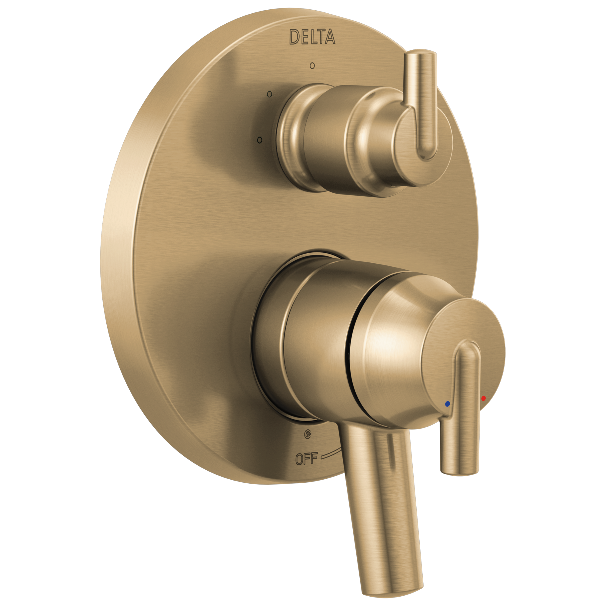 Delta Trinsic: Contemporary Monitor 17 Series Valve Trim with 3-Setting Integrated Diverter