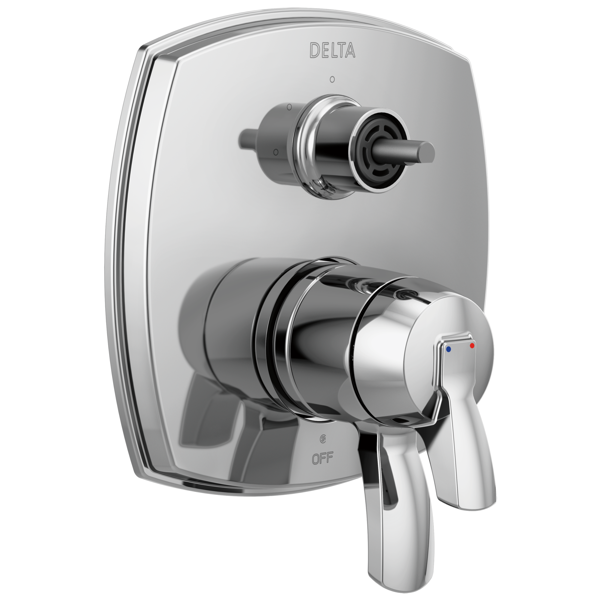 Delta T27876-LHP Stryke 17 Series Integrated Diverter Trim with Three Function Diverter Less Diverter Handle