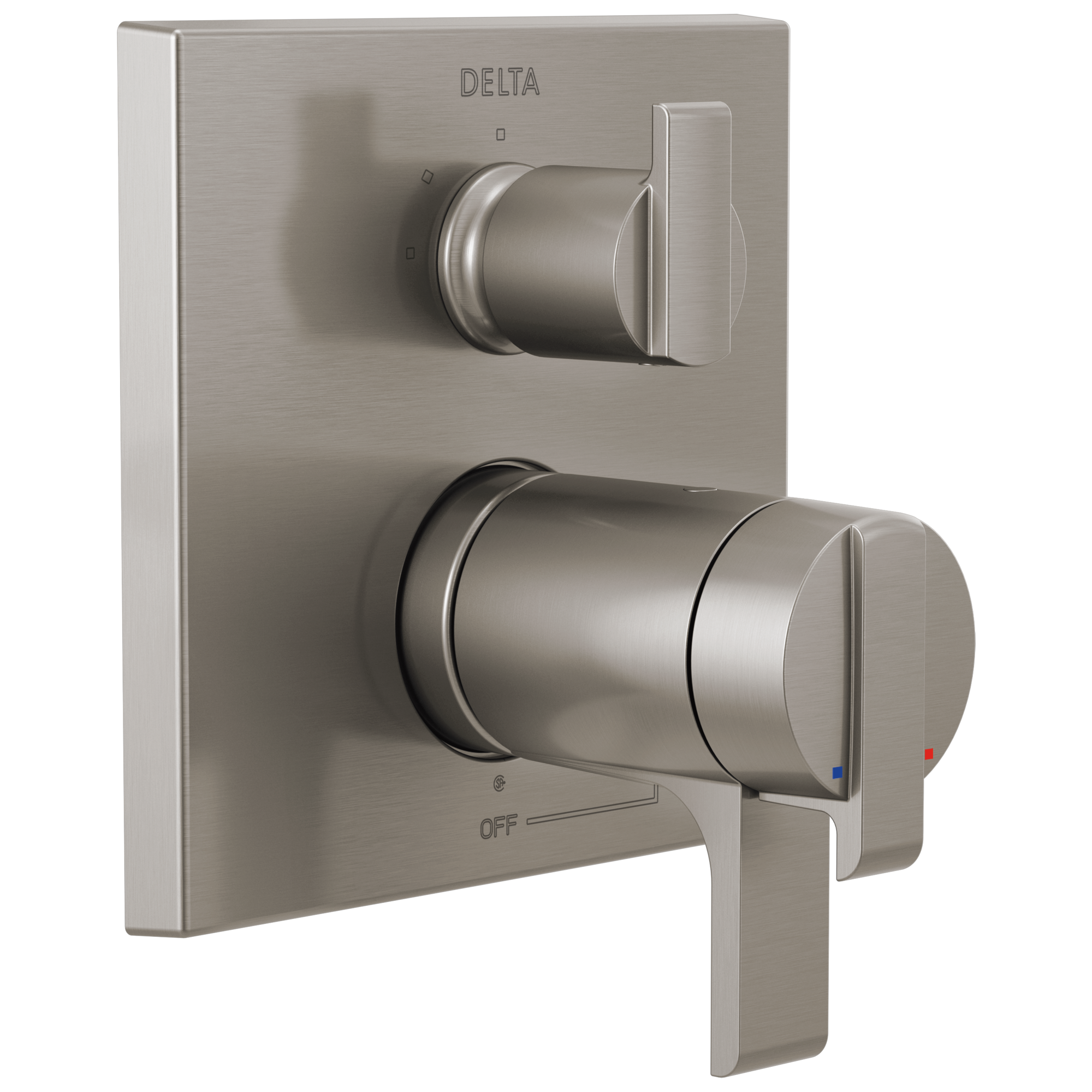 Delta T27T867 Ara Angular Modern Tempassure 17T Series Valve Trim with 3-Setting Integrated Diverter