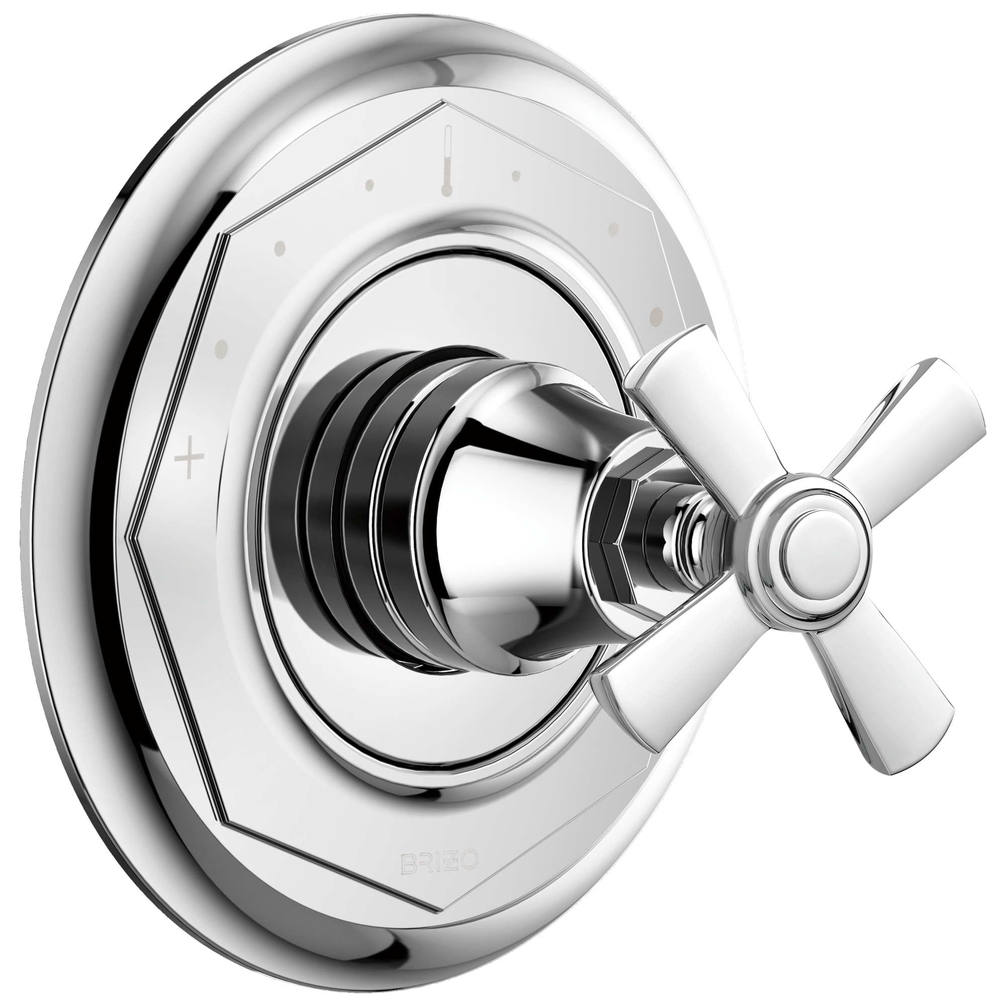 Brizo Rook: Sensori Thermostatic Valve Trim - Cross