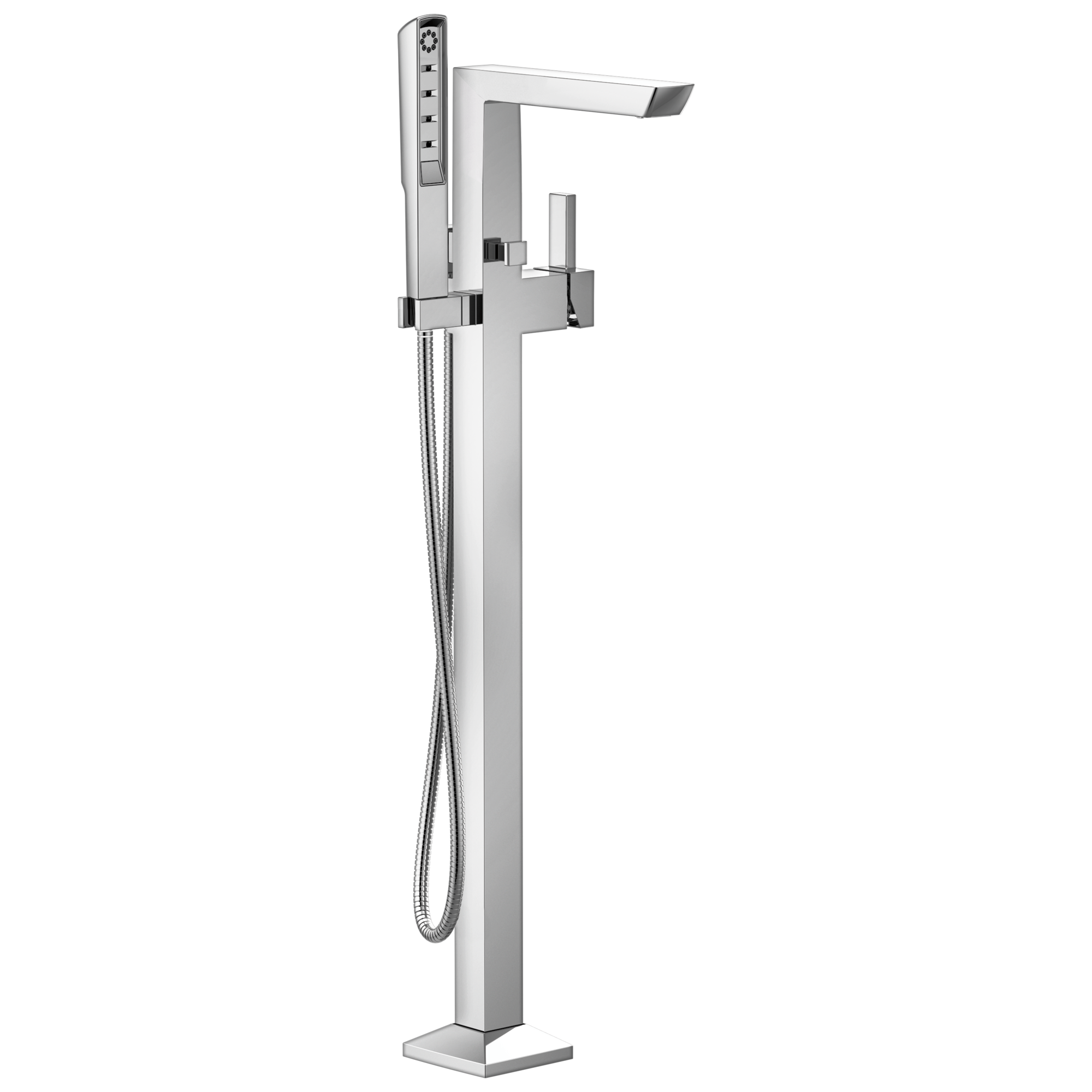 Brizo Vettis: Single-Handle Floor Mount Tub Filler