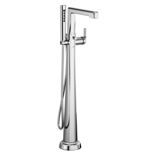 Brizo Levoir: Single-Handle Floor Mount Tub Filler