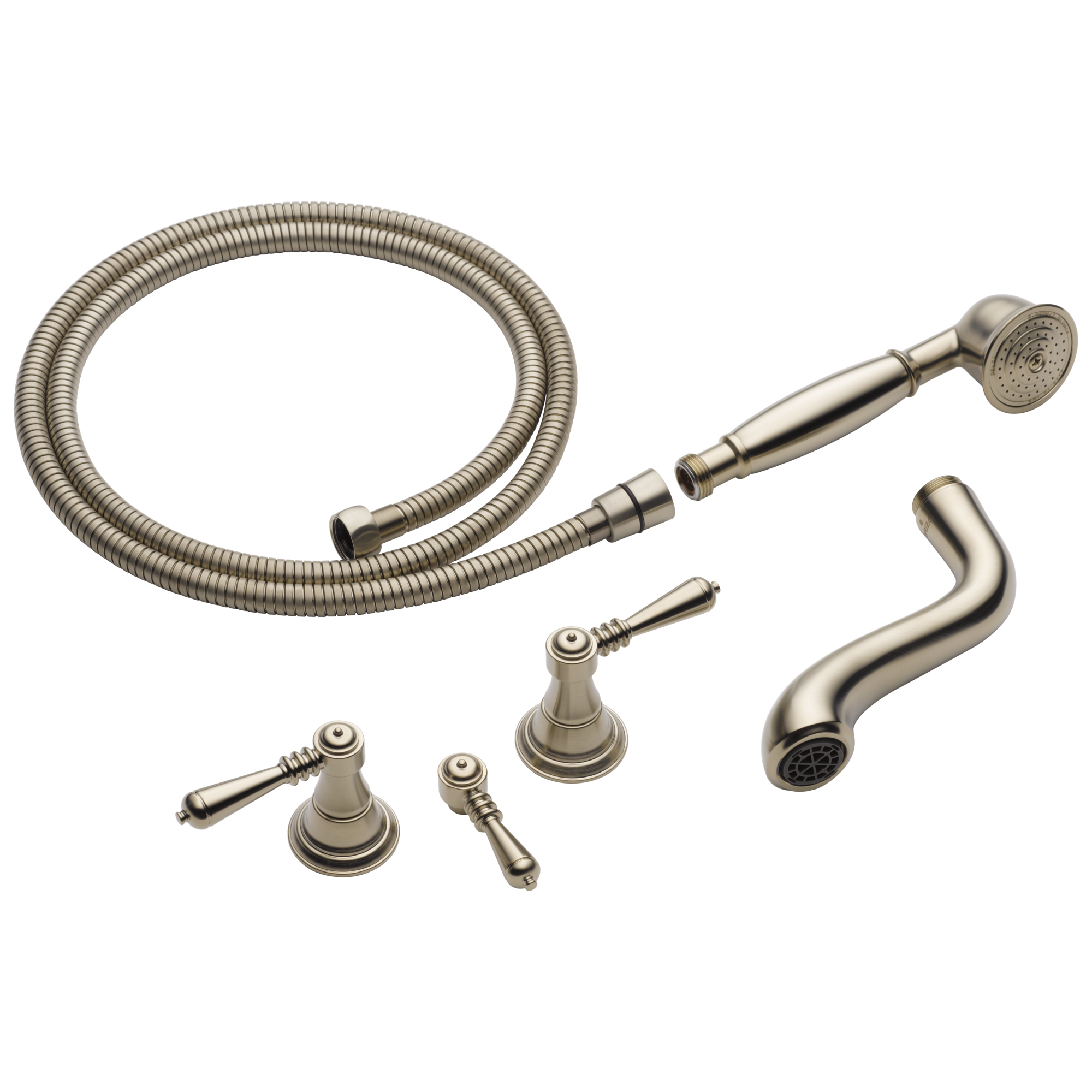 Brizo Tresa: Two-Handle Tub Filler Trim Kit with Lever Handles