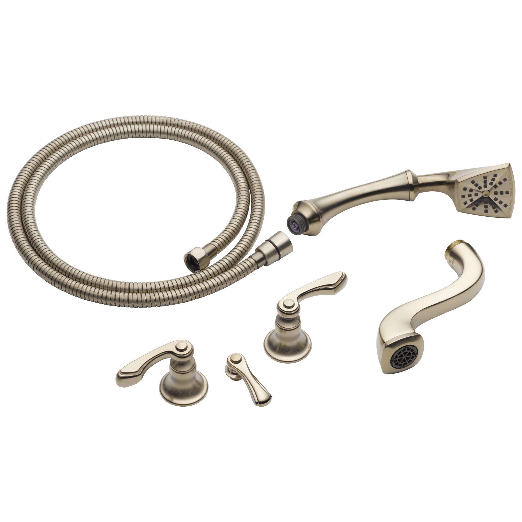 Brizo Charlotte: Two-Handle Tub Filler Trim Kit