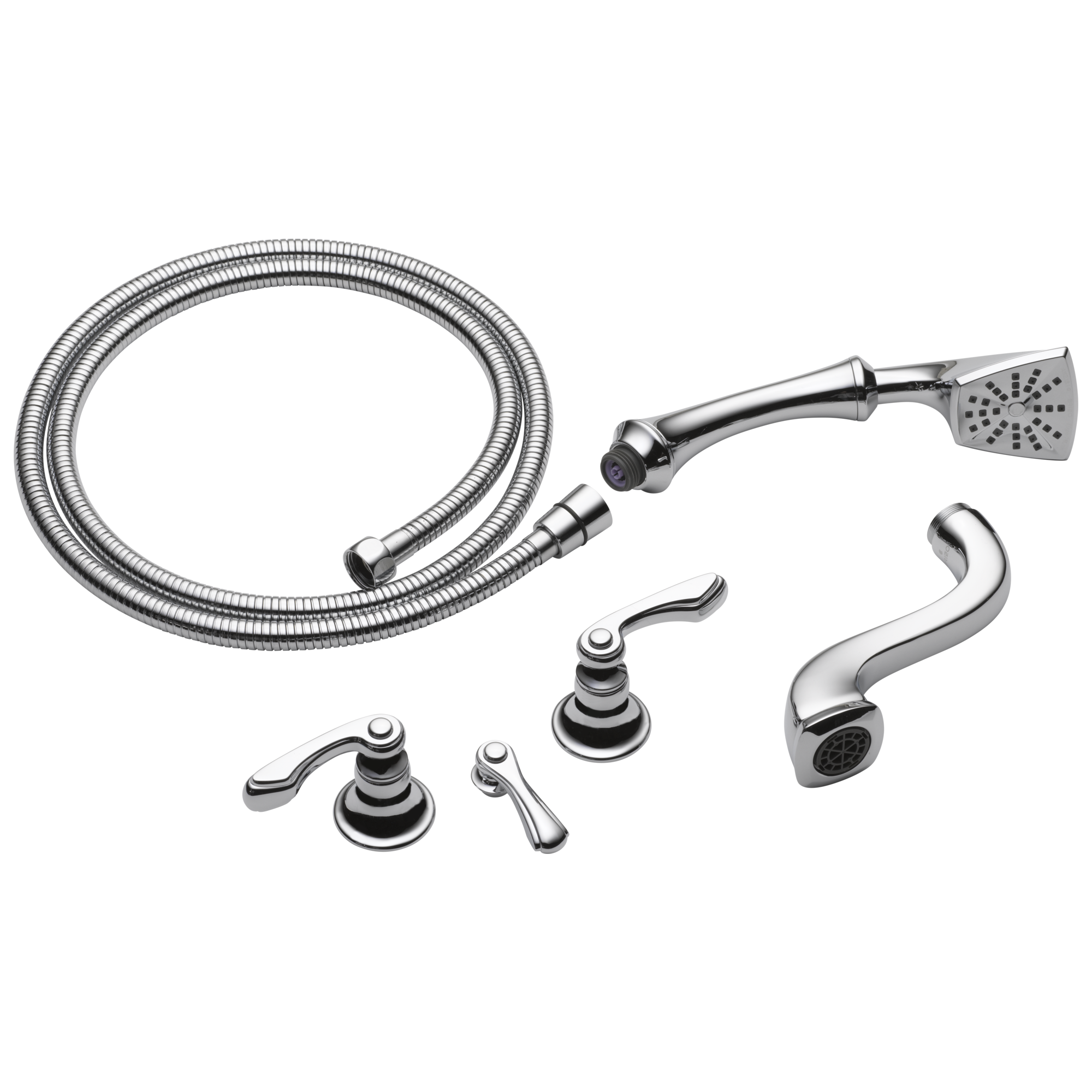 Brizo Charlotte: Two-Handle Tub Filler Trim Kit