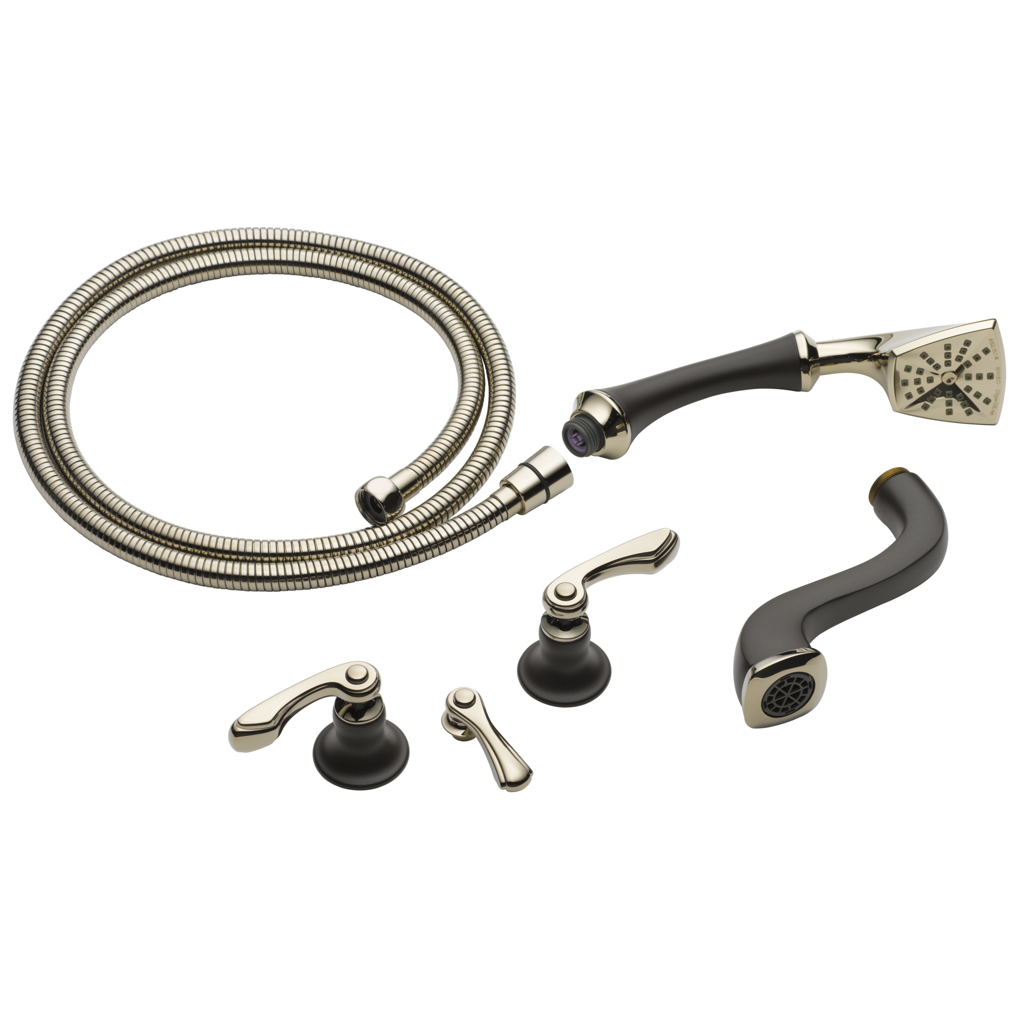 Brizo Charlotte: Two-Handle Tub Filler Trim Kit