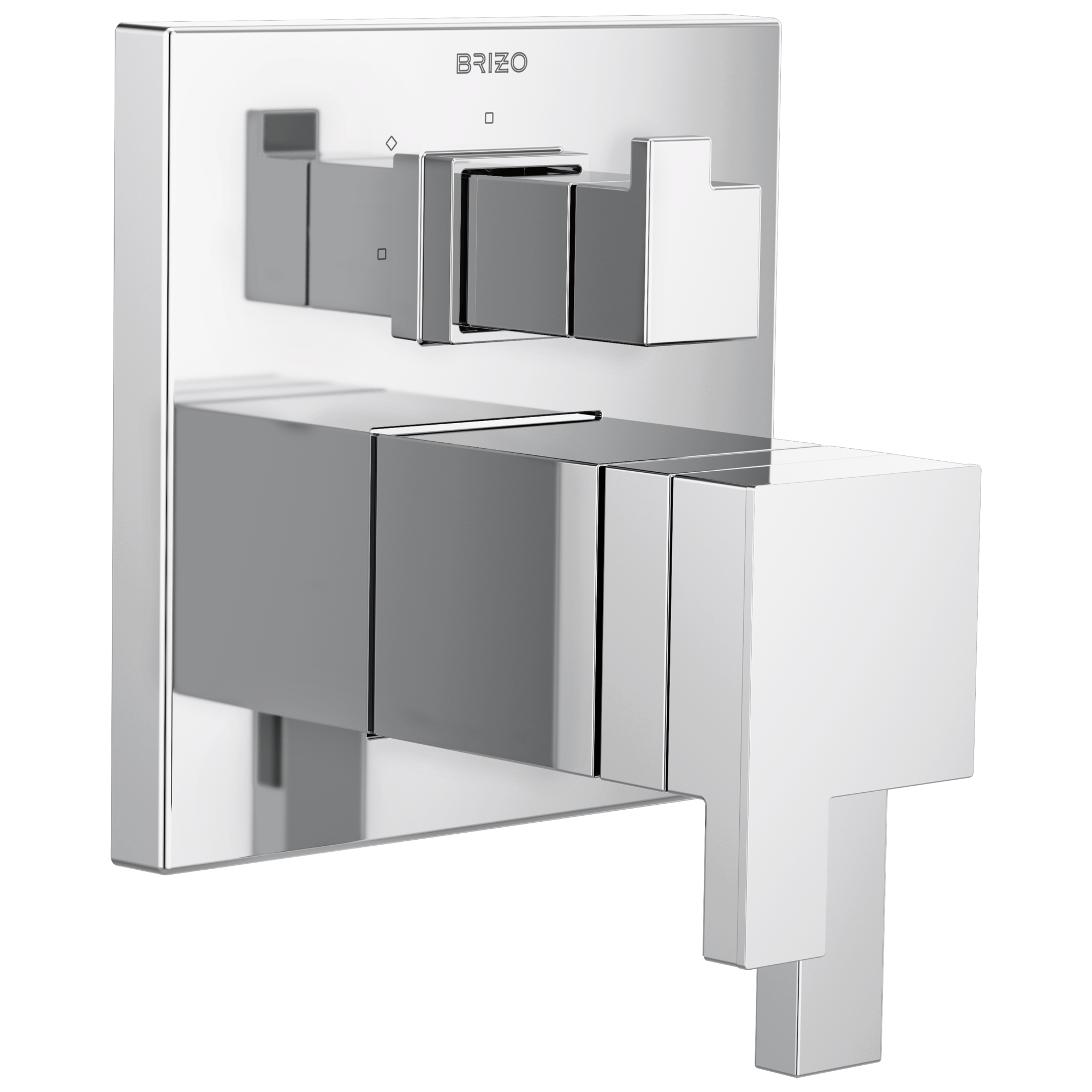 Brizo Siderna: TempAssure Thermostatic Valve with Integrated 3-Function Diverter Trim