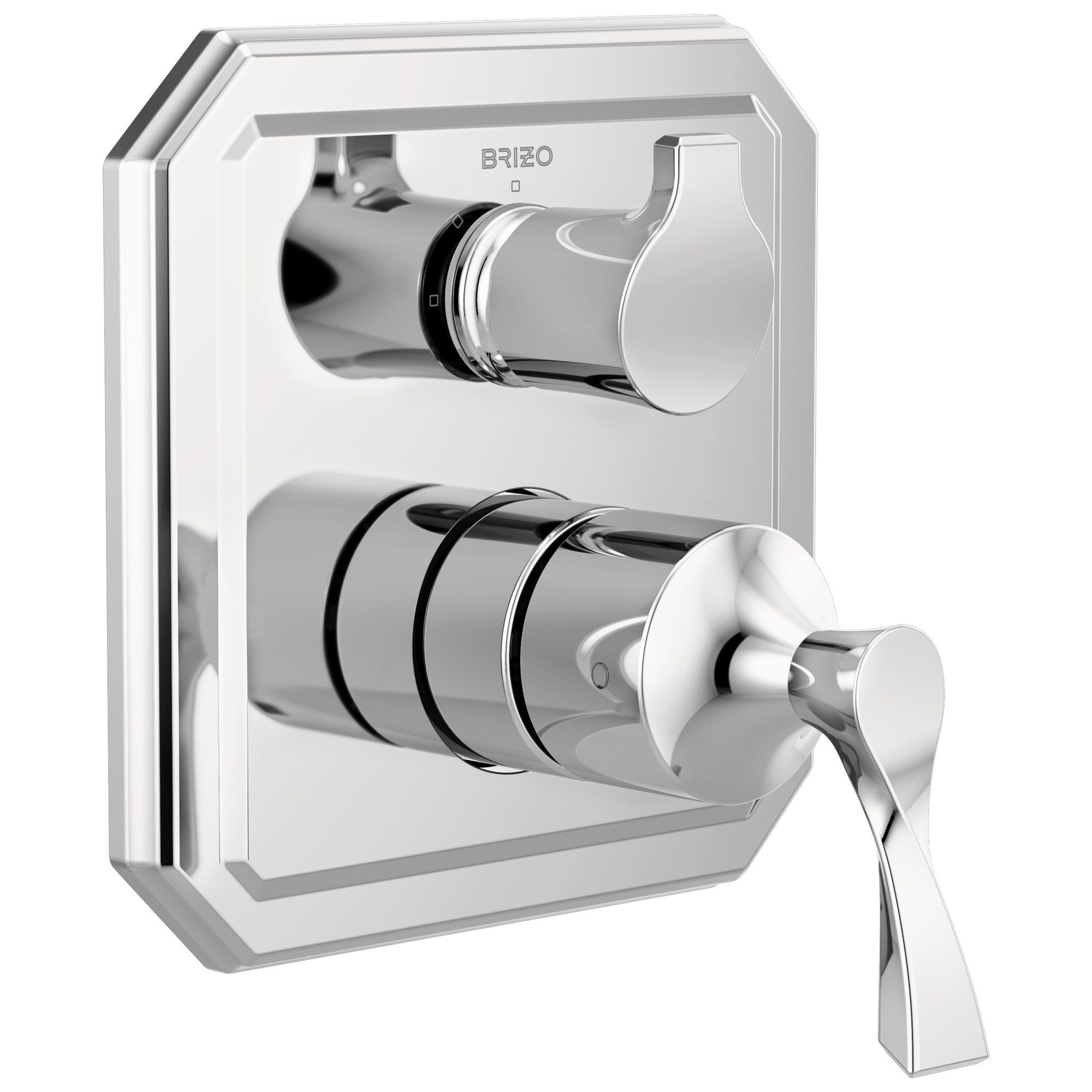 Brizo Virage: Pressure Balance Valve with Integrated 3-Function Diverter Trim