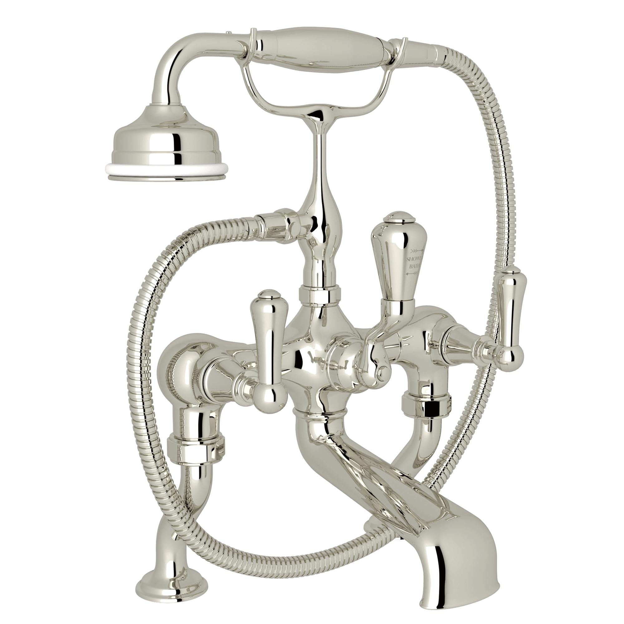 Perrin & Rowe U.3000 Georgian Era Exposed Deck Mount Tub Filler