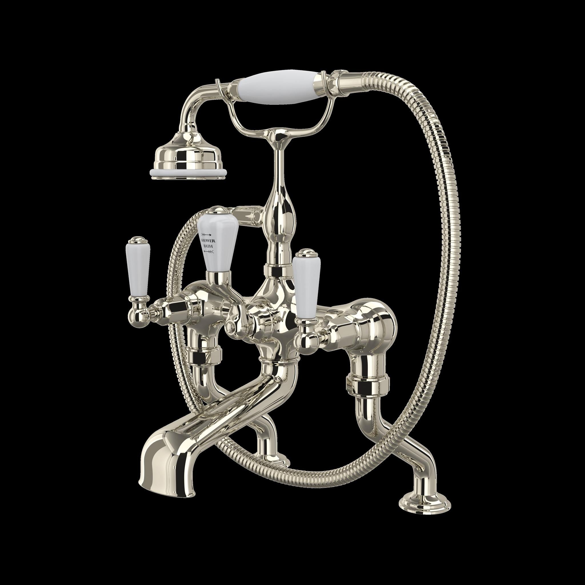 Perrin & Rowe U.3500 Edwardian Exposed Deck Mount Tub Filler