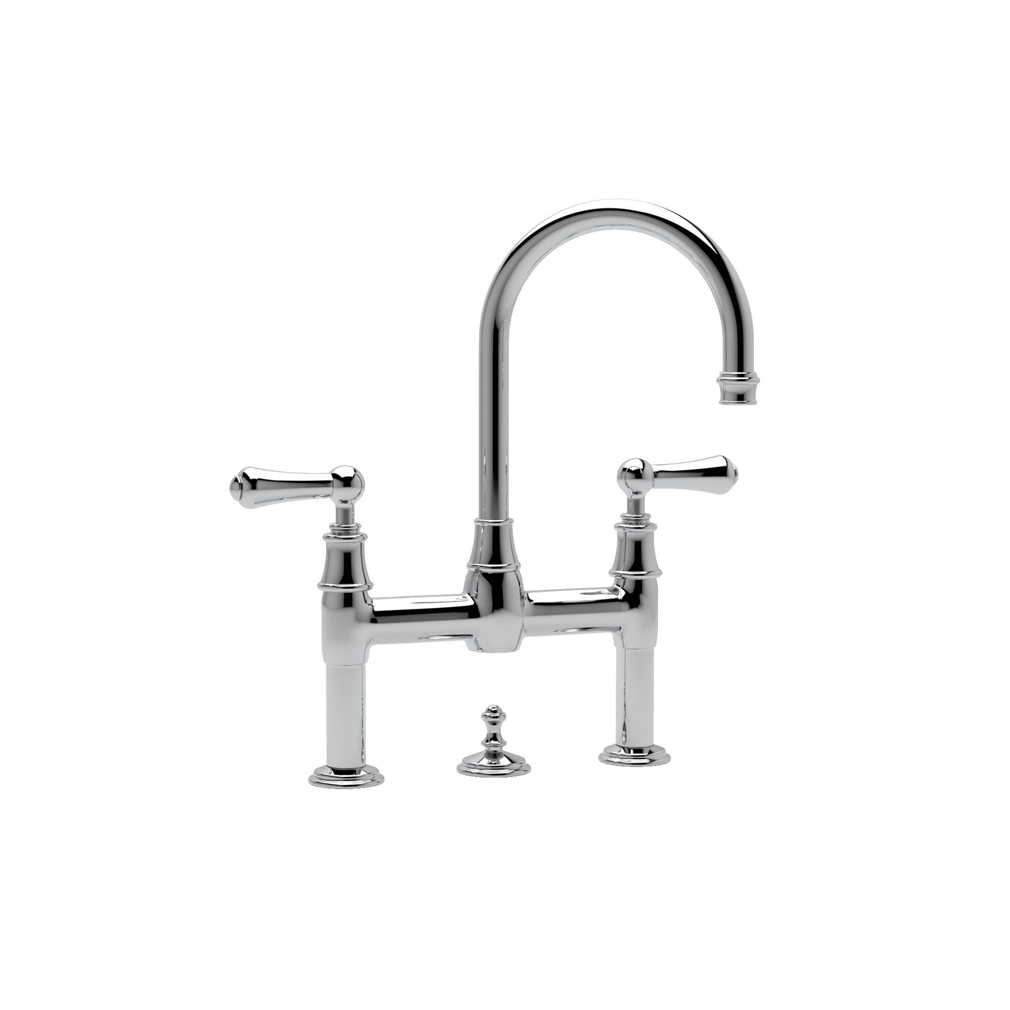 Perrin & Rowe U.3708 Georgian Era Bridge Lavatory Faucet