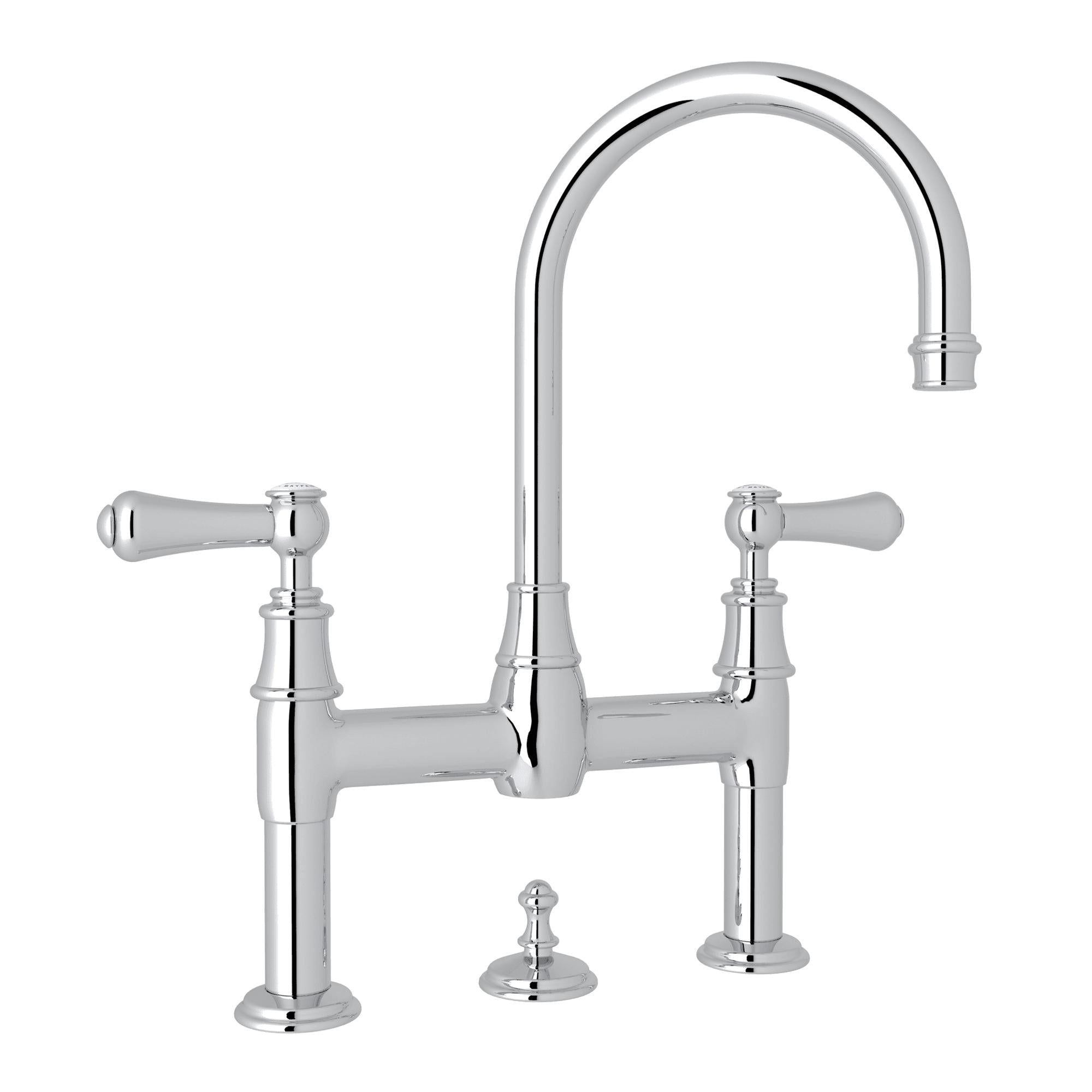 Perrin & Rowe U.3708 Georgian Era Bridge Lavatory Faucet